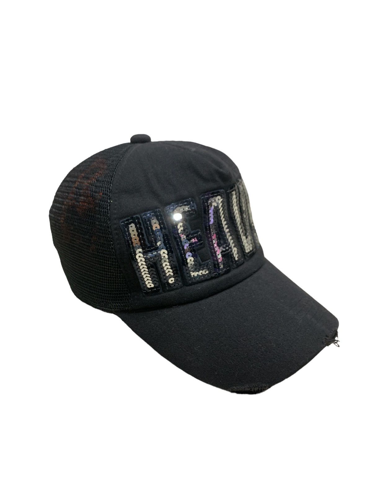 Japanese Brand DIAVLO HEAVEN DISTRESSED LOOKED CAP Size ONE SIZE - 3 Thumbnail