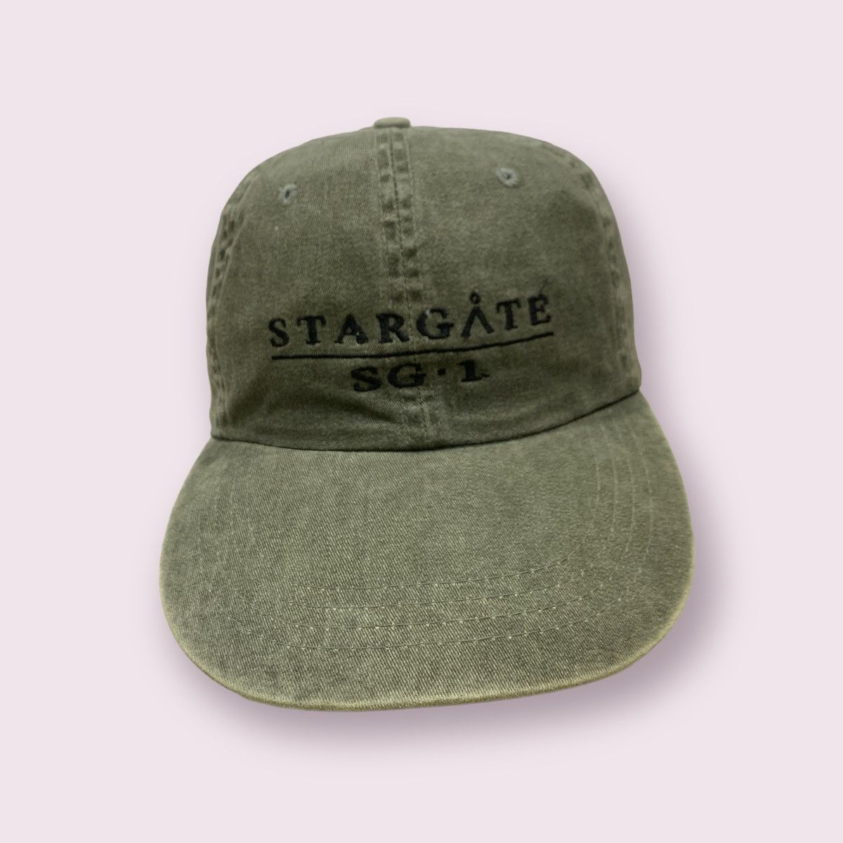 Japanese Brand 1990s STARGATE SG-1 VINTAGE CAP Size ONE SIZE - 3 Thumbnail