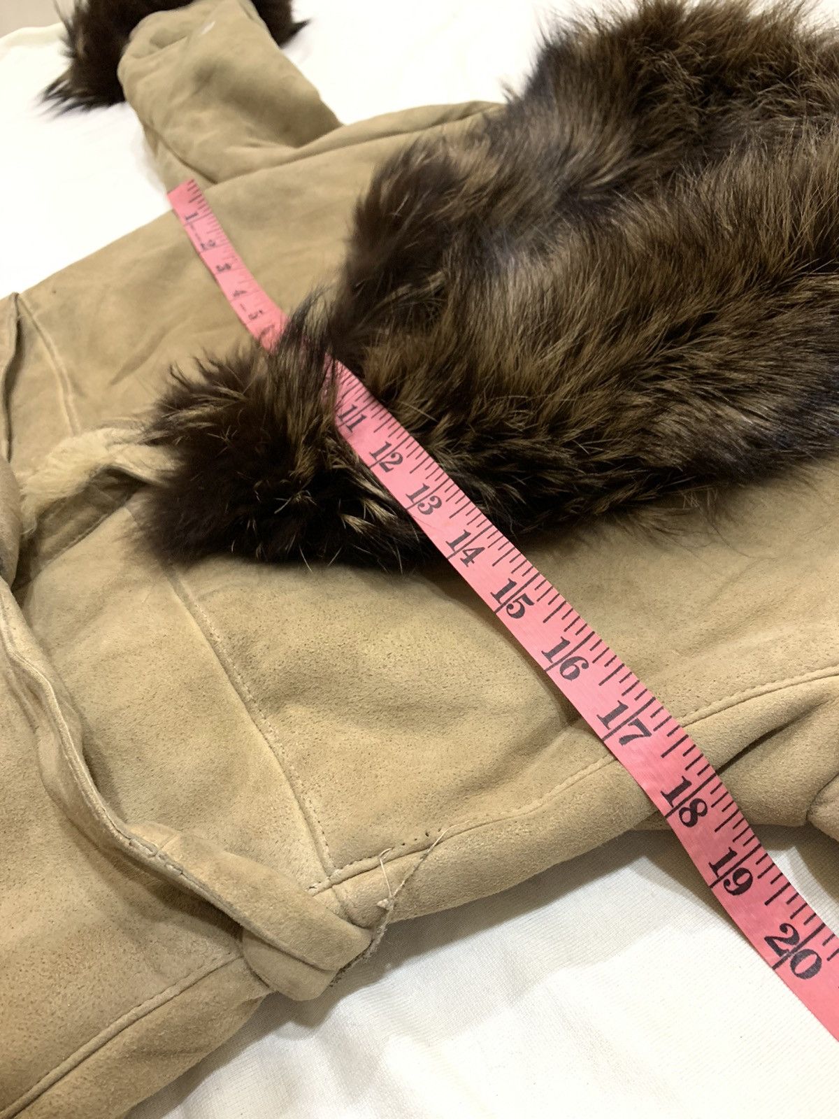 Vintage EUFEMMES FOR FUR SHEEPSKIN LEATHER JACKET COAT Size US S / EU 44-46 / 1 - 5 Thumbnail