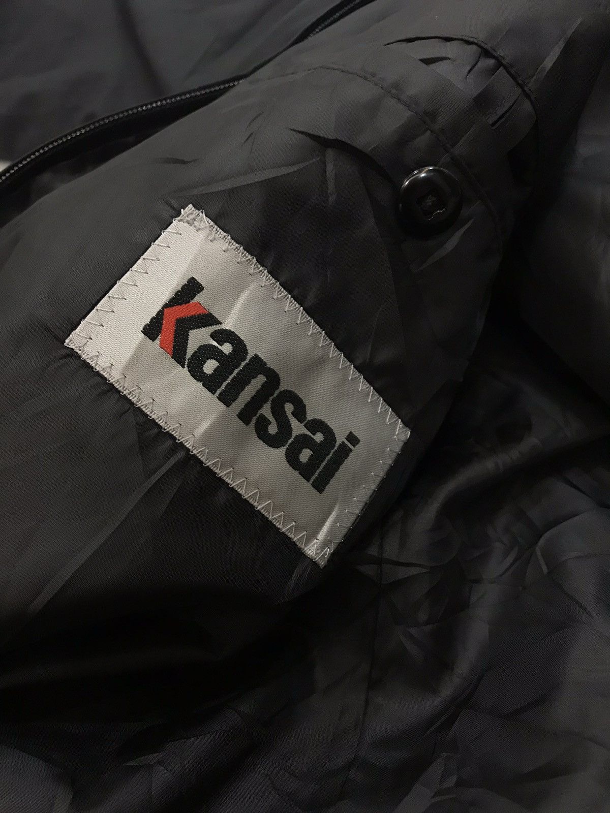 Kansai Yamamoto KANSAI YAMAMOTO Impact Black Long Jacket Trenchcoat Size US M / EU 48-50 / 2 - 7 Thumbnail