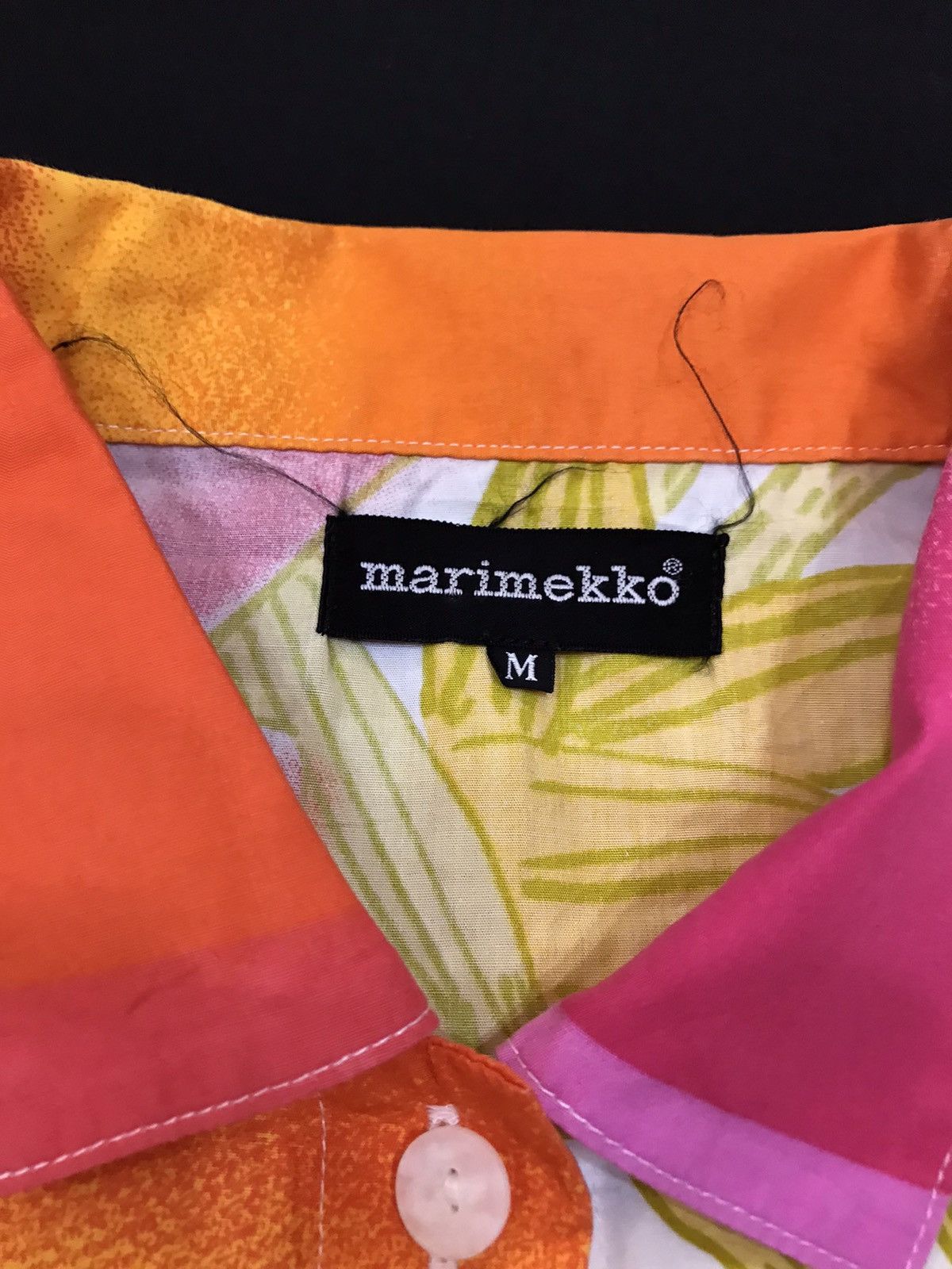 Marimekko MARIMEKKO FLORAL PATTERN BUTTON UP SHIRT MEDIUM Size US M / EU 48-50 / 2 - 3 Thumbnail