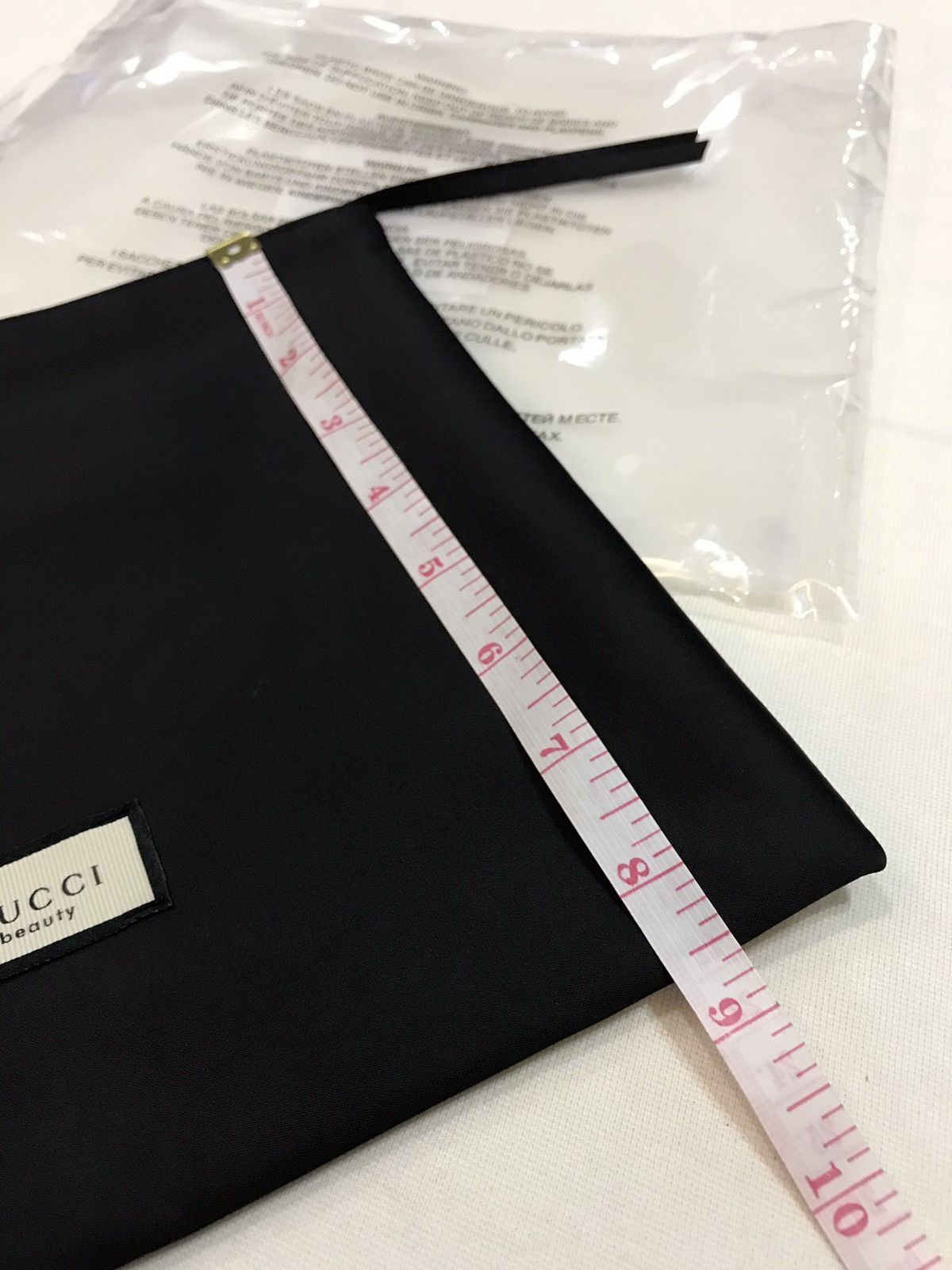 Gucci GUCCI LUXURY SATIN BLACK POUCH HANDCARRY Size ONE SIZE - 7 Thumbnail