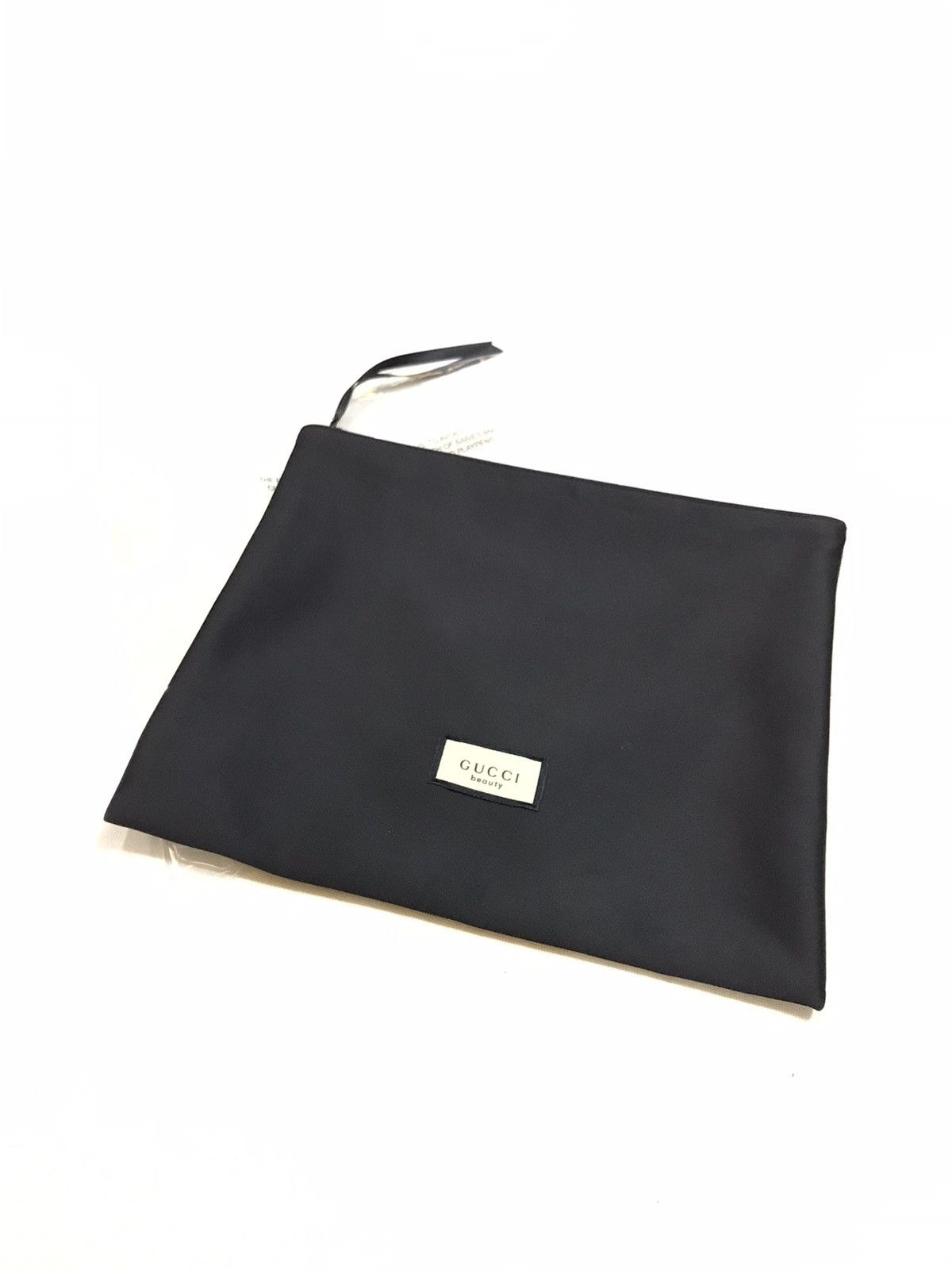 Gucci GUCCI LUXURY SATIN BLACK POUCH HANDCARRY Size ONE SIZE - 1 Thumbnail