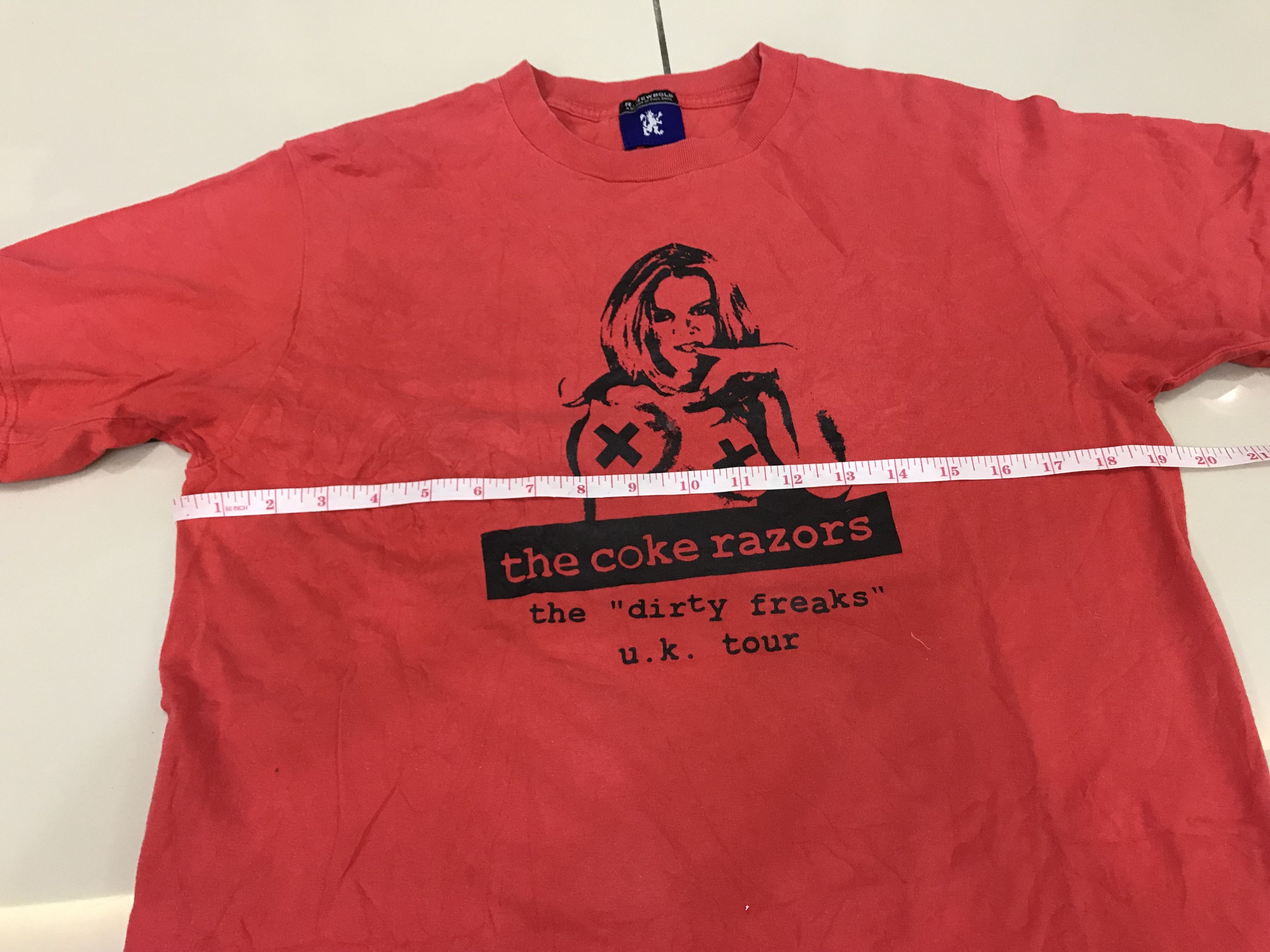 Band Tees × Paul Smith × R.Newbold THE COKE RAZOR DIRTY FREAKS UK TOUR Size US M / EU 48-50 / 2 - 7 Thumbnail