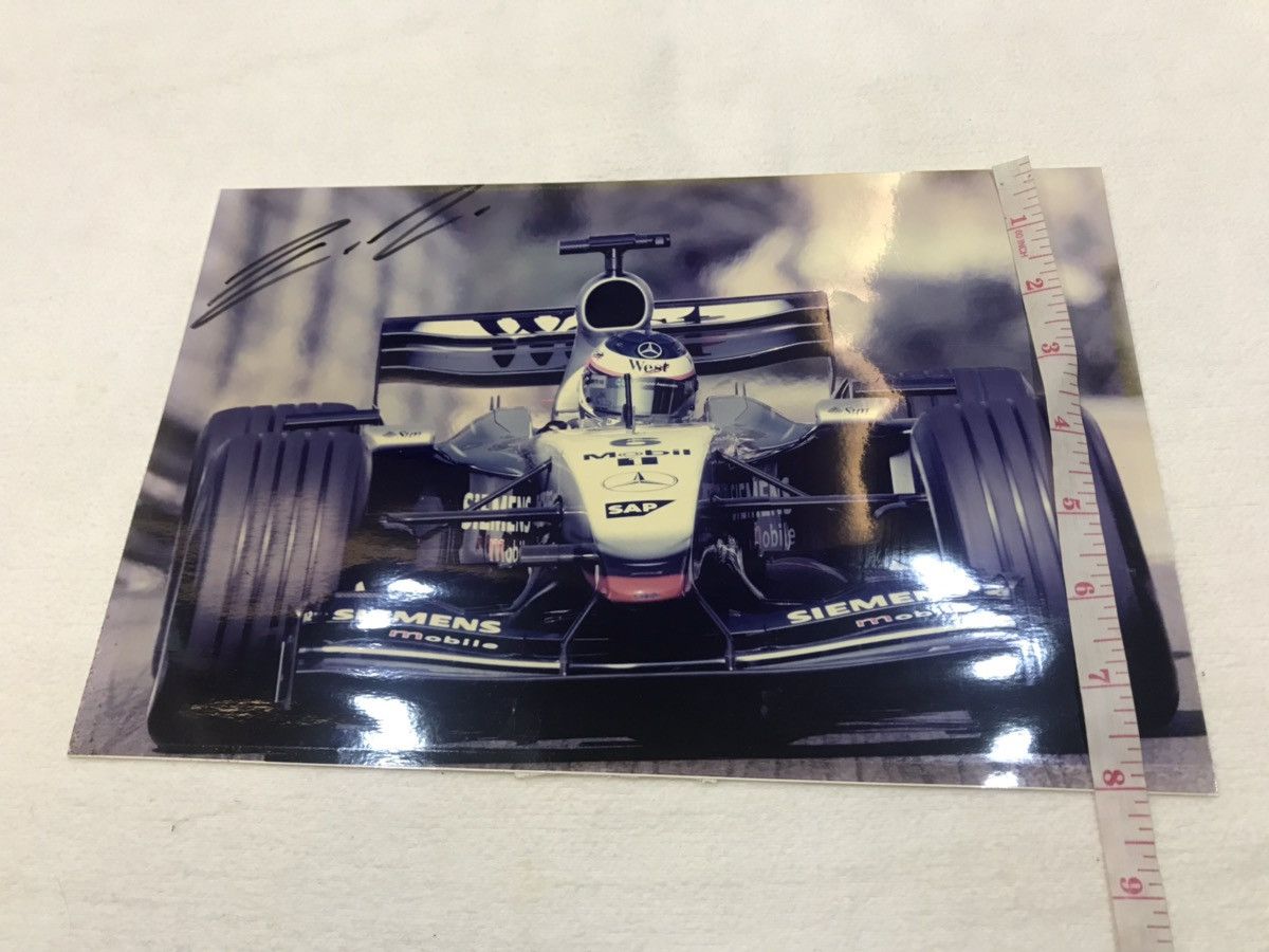 Vintage VINTAGE KIMI RAIKKONEN SIGNED PHOTO Size ONE SIZE - 6 Thumbnail