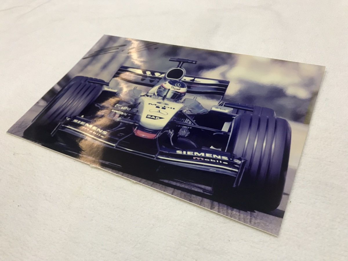 Vintage VINTAGE KIMI RAIKKONEN SIGNED PHOTO Size ONE SIZE - 4 Thumbnail