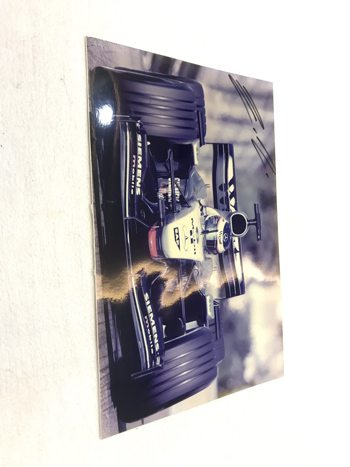 Vintage VINTAGE KIMI RAIKKONEN SIGNED PHOTO Size ONE SIZE - 2 Thumbnail