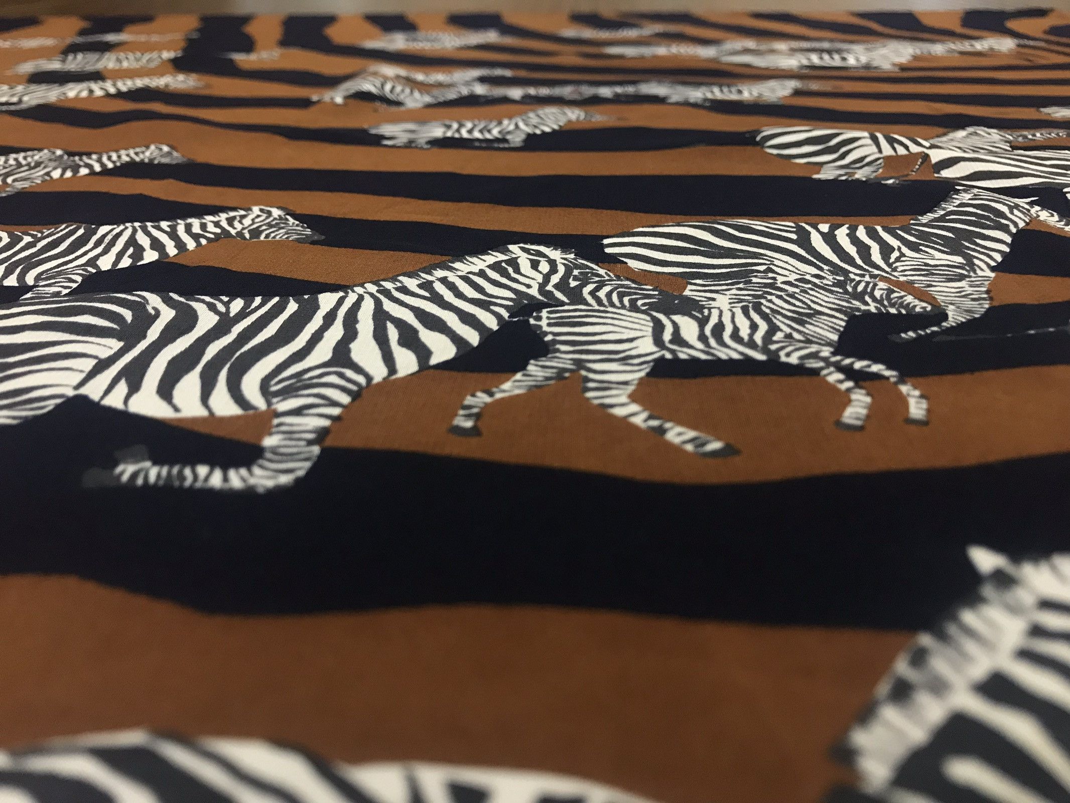 Other Gianfranco Lotti Zebra 100% Silk Made In Italy Size ONE SIZE - 3 Thumbnail
