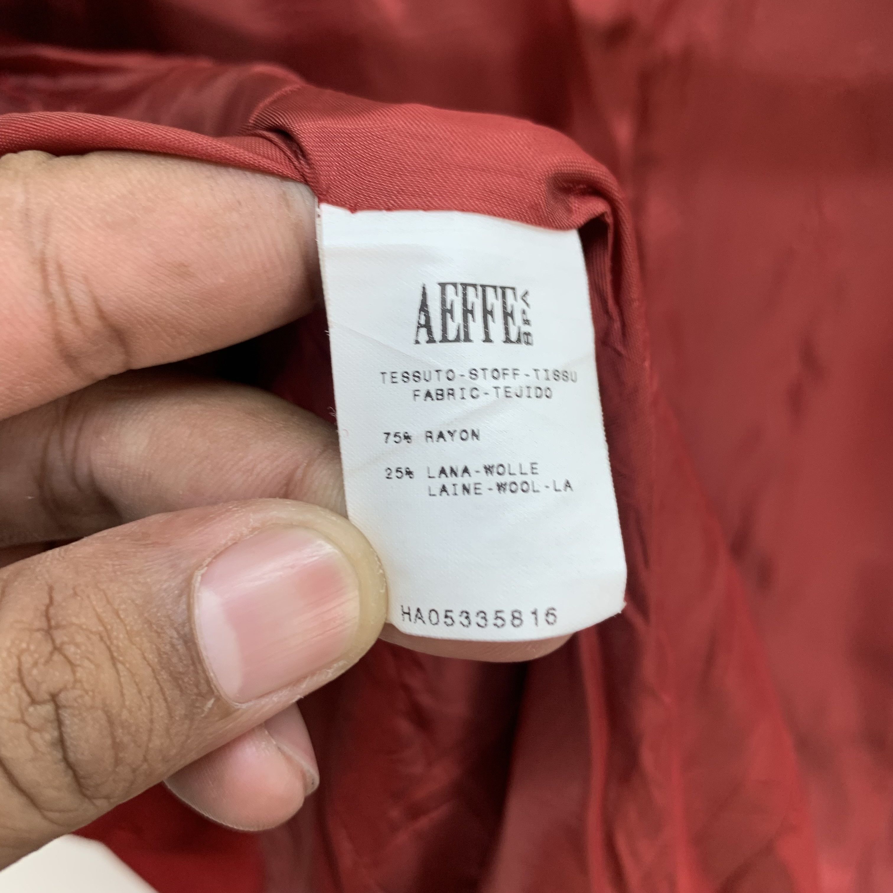 Japanese Brand Moschino Cheap and Chic Red Double Breasted Coat #3952-137 Size S / US 4 / IT 40 - 8 Thumbnail