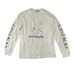 Vintage Mark Gonzales Long Sleeves Shirt / Surf & Skate Gonz Arts