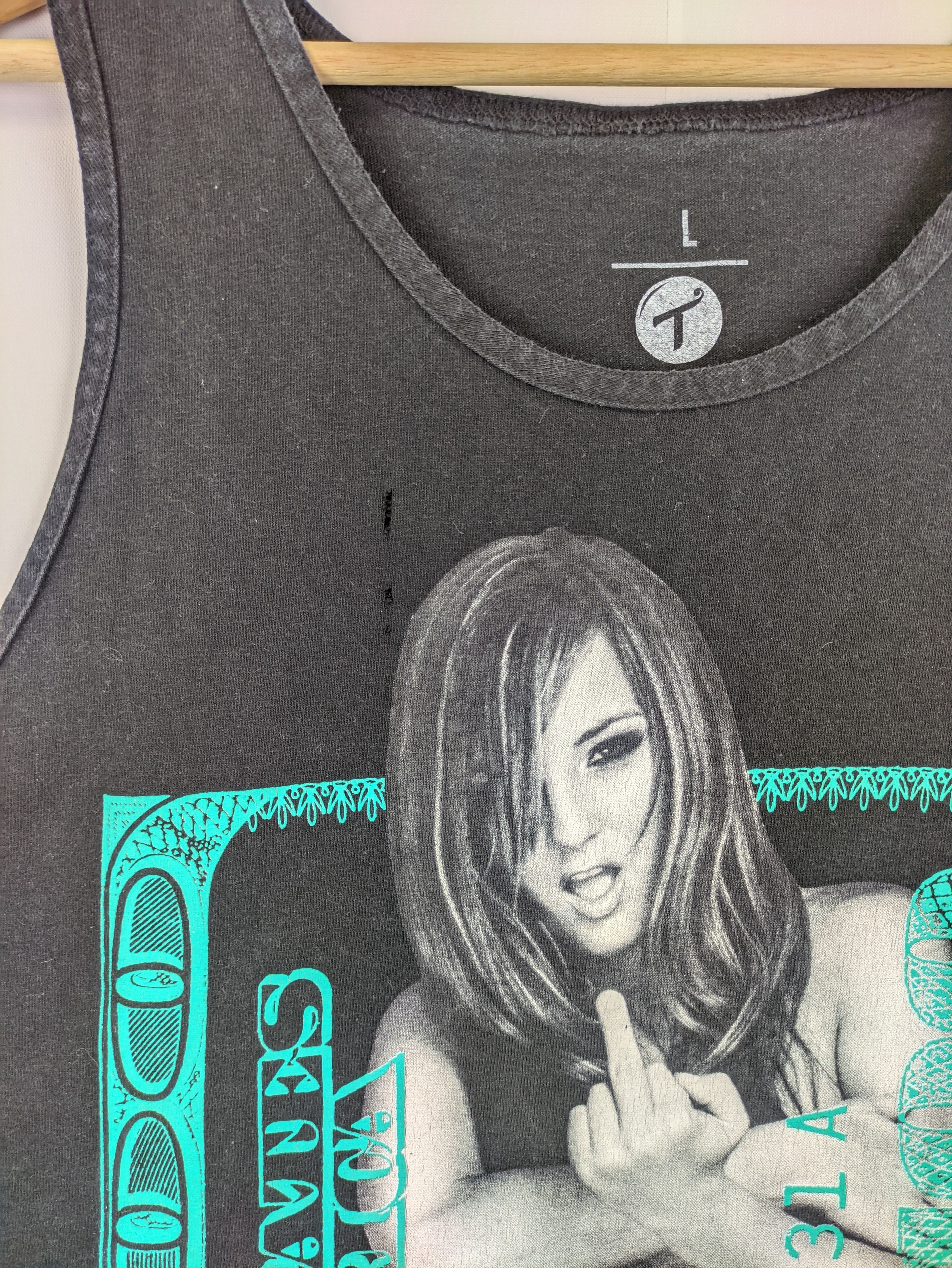 Japanese Brand Steals🔥Tank Top Sexy Fuck Bitches Get Money Size US L / EU 52-54 / 3 - 4 Thumbnail