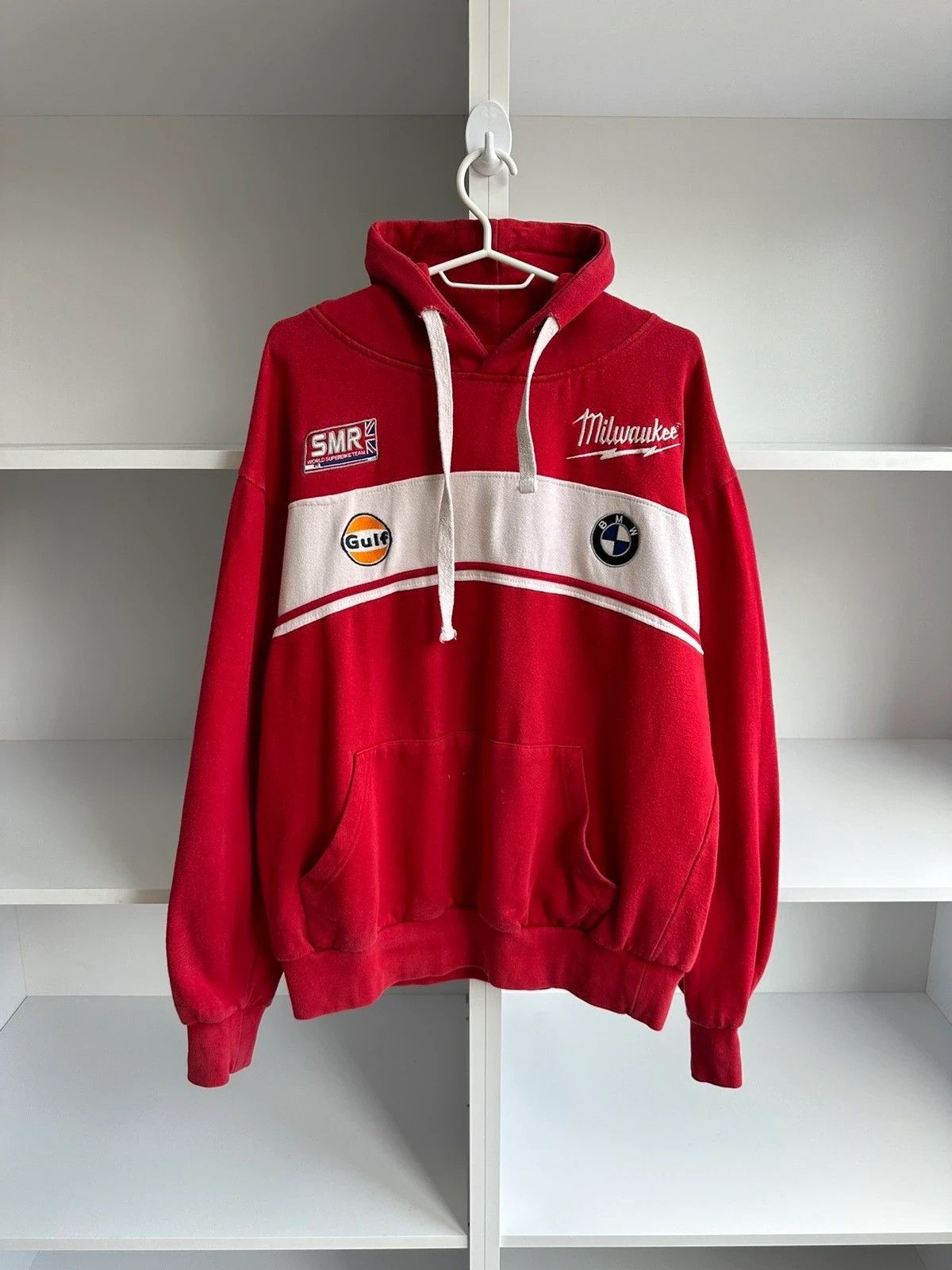 Vintage BMW Milwaukee Gulf Racing Hoodie