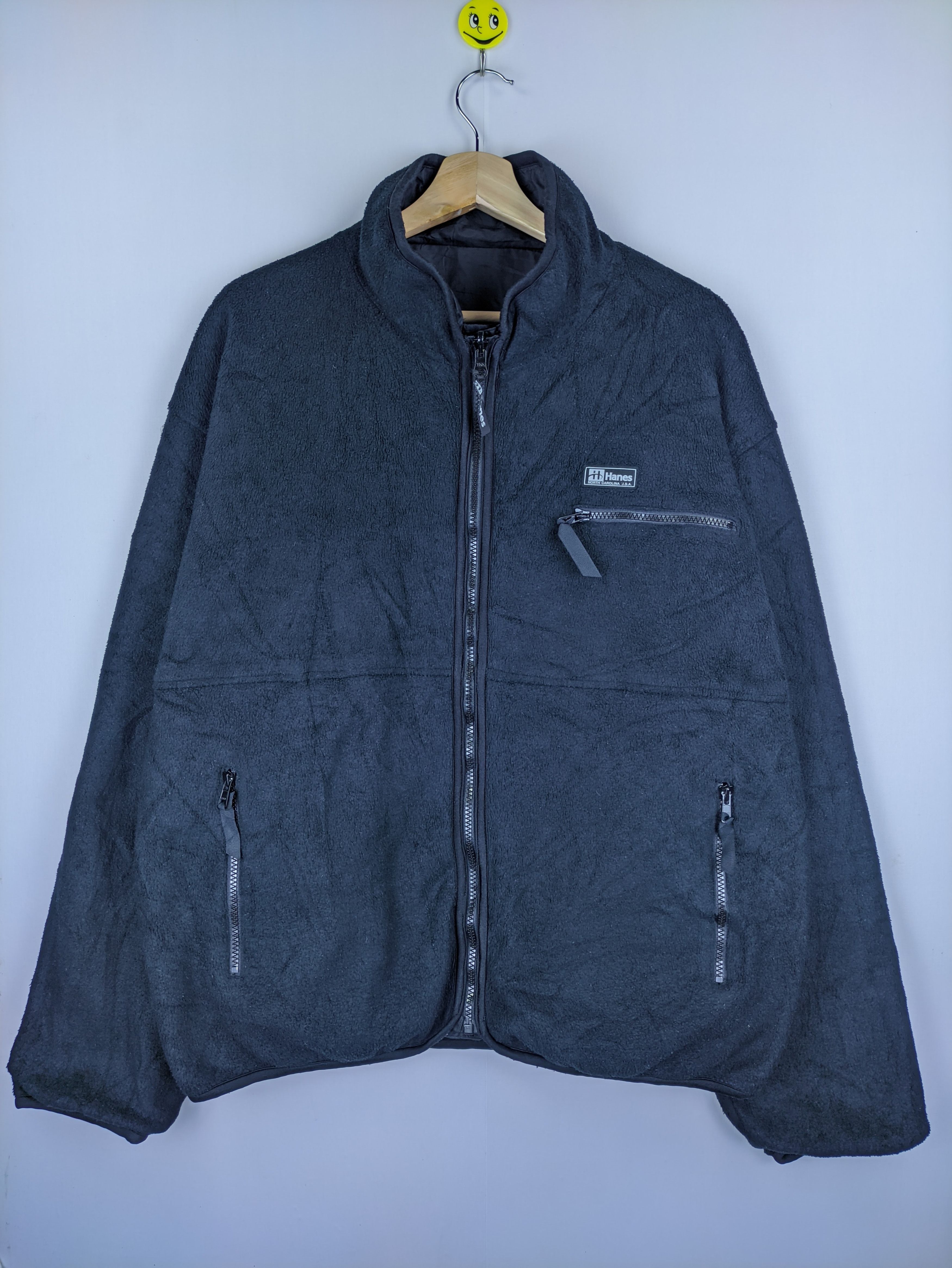 Hanes Steals🔥Hanes Fleece Jacket Reversible Size US XL / EU 56 / 4 - 1 Thumbnail