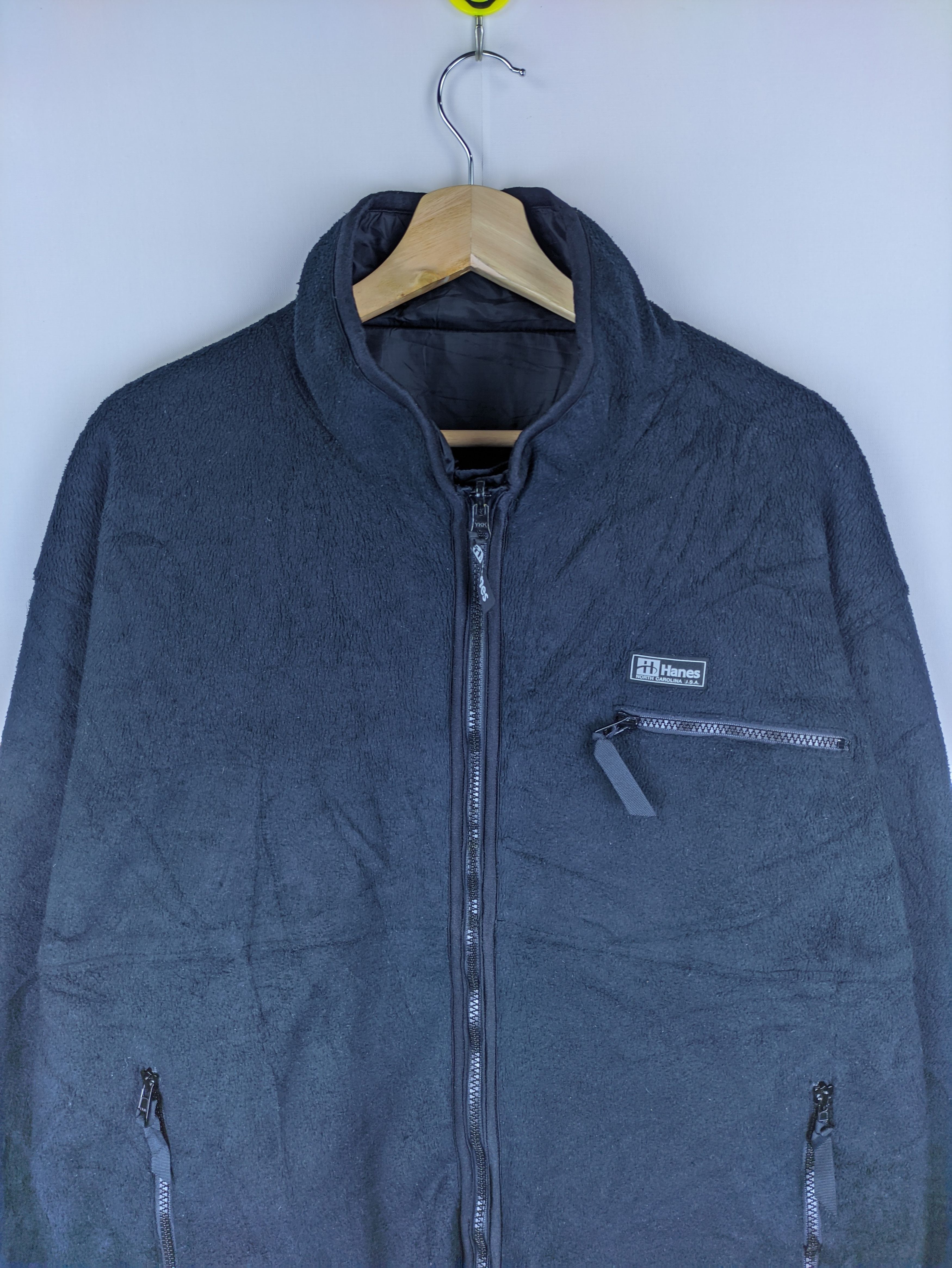 Hanes Steals🔥Hanes Fleece Jacket Reversible Size US XL / EU 56 / 4 - 2 Thumbnail
