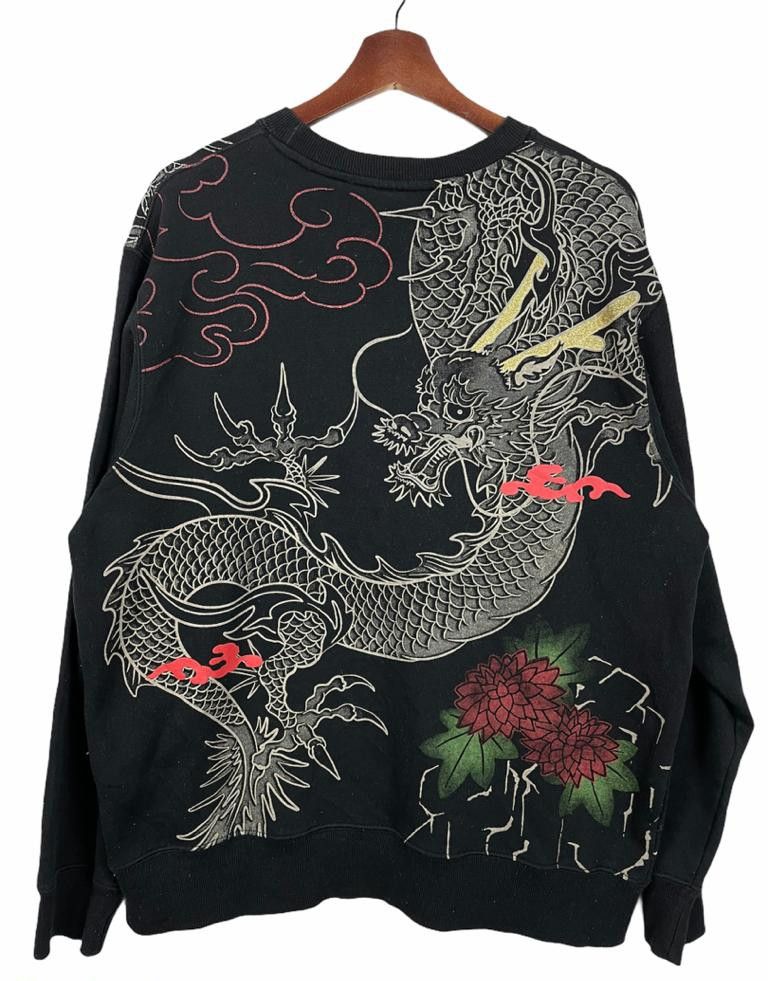 Vintage Japanese Dragon Big Logo Sweatshirt Size US L / EU 52-54 / 3 - 1 Thumbnail
