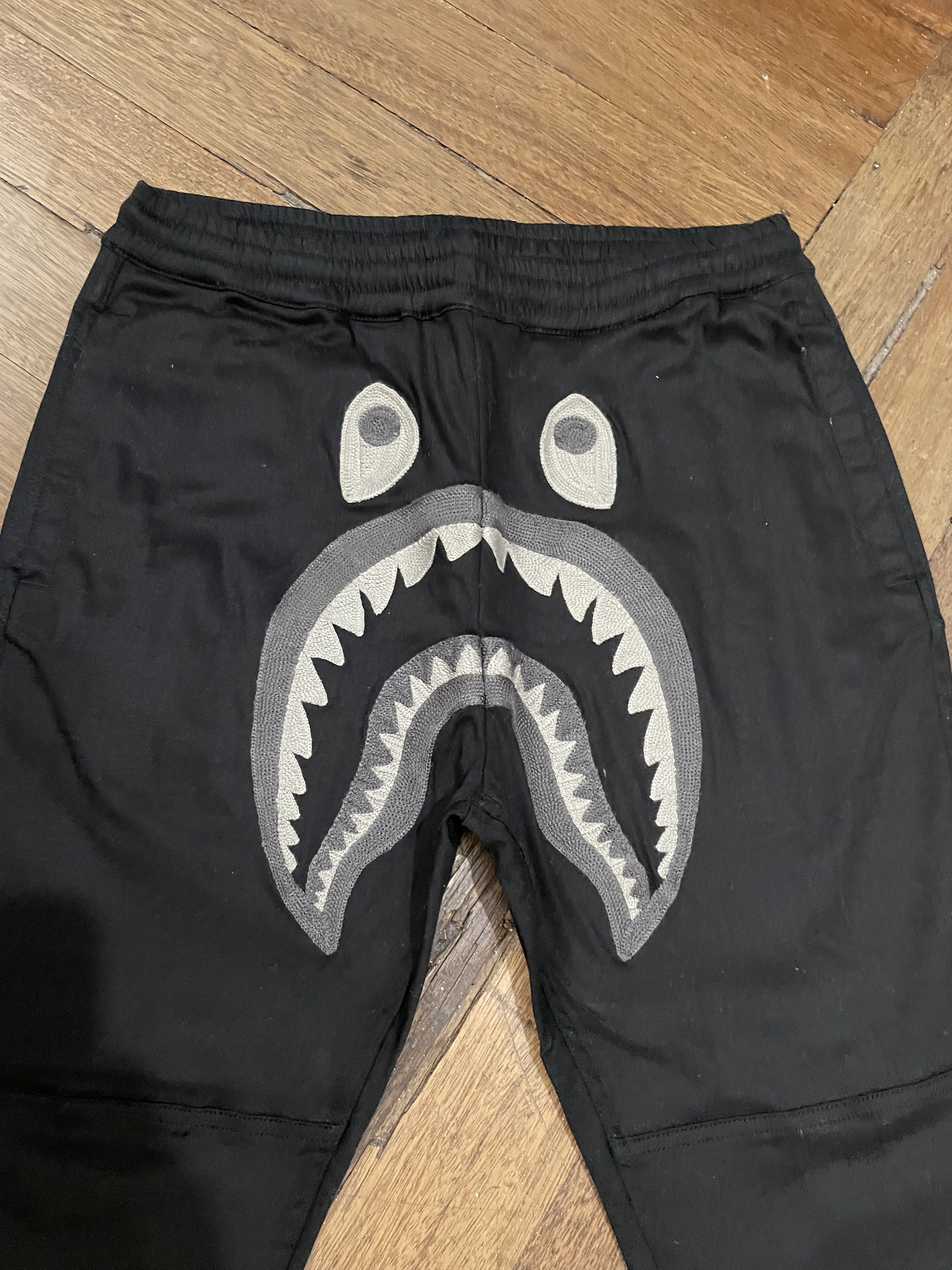 Bape BAPE Shark Stretch Jogger Pants - FW18 Size US 30 / EU 46 - 2 Thumbnail