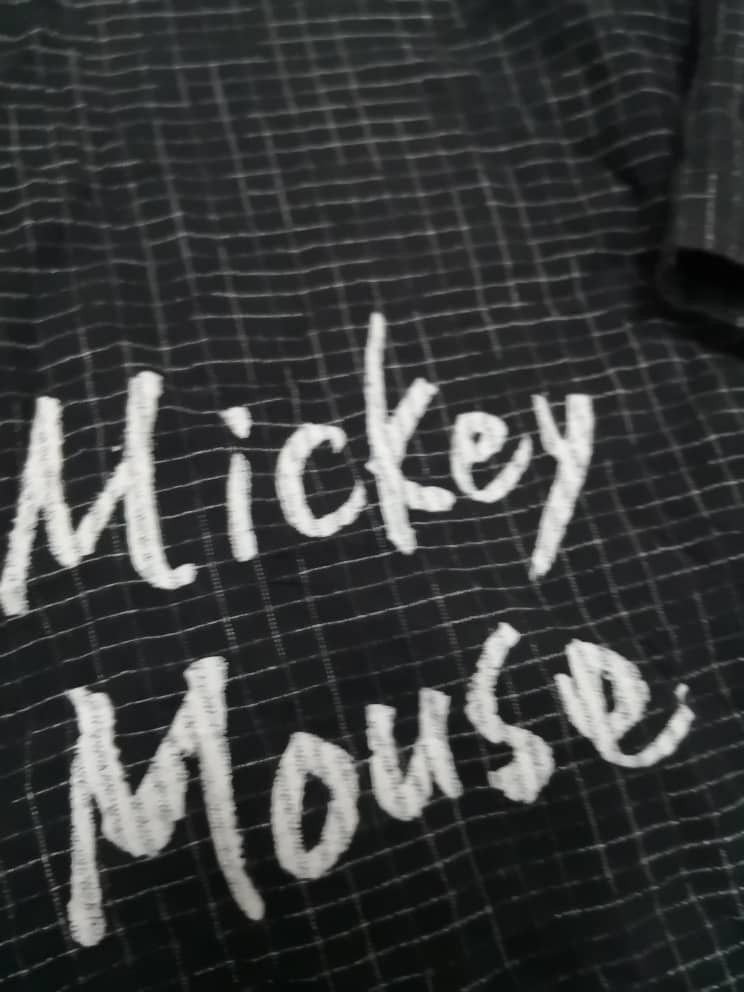 Japanese Brand Mickey Overprint Kimono style jacket Size US M / EU 48-50 / 2 - 4 Thumbnail