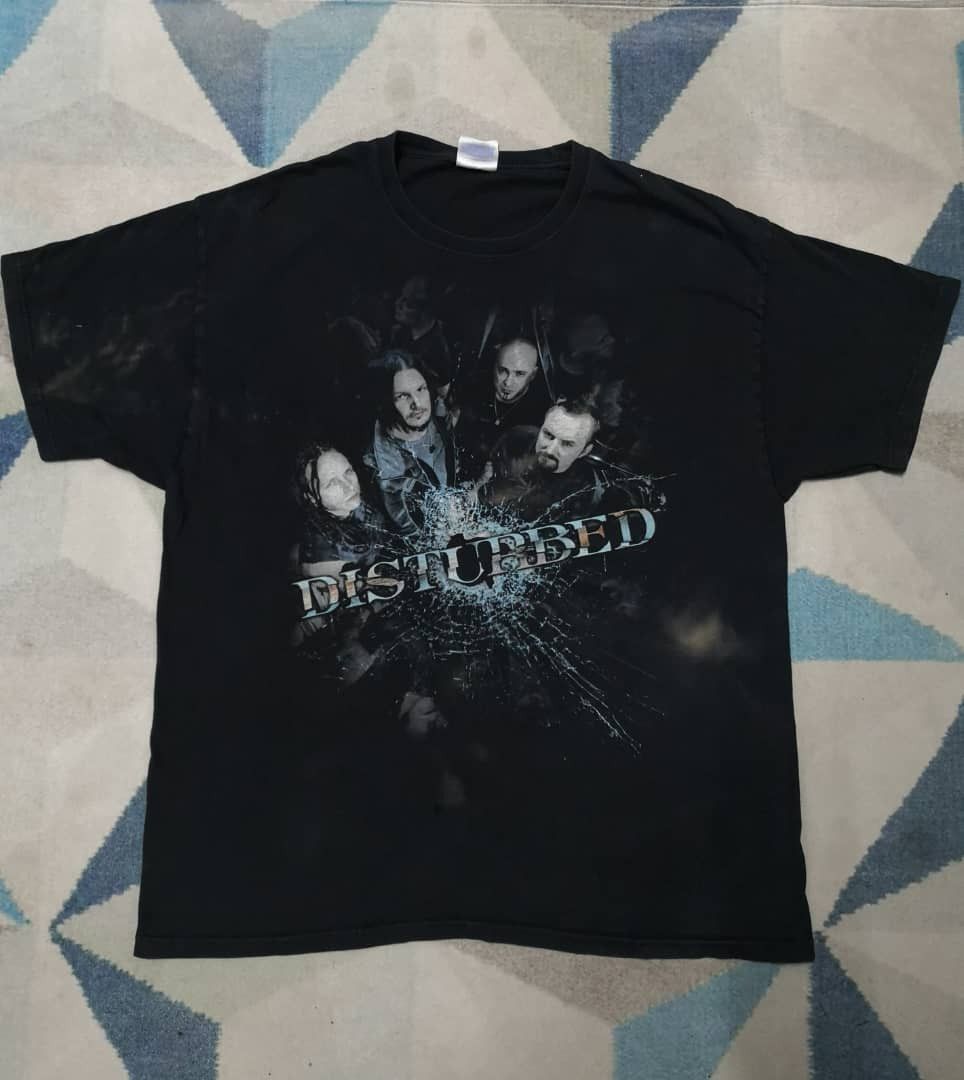 Band Tees Disturbed US Tour T Size US XL / EU 56 / 4 - 2 Thumbnail