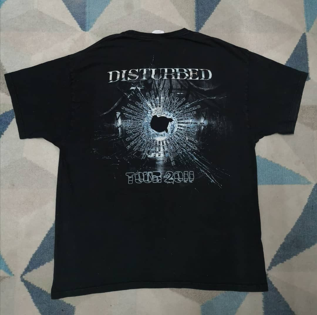 Band Tees Disturbed US Tour T Size US XL / EU 56 / 4 - 3 Thumbnail