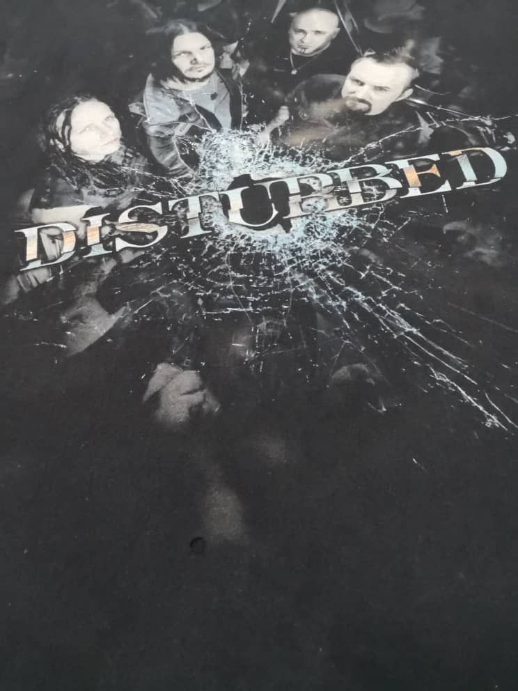 Band Tees Disturbed US Tour T Size US XL / EU 56 / 4 - 4 Thumbnail