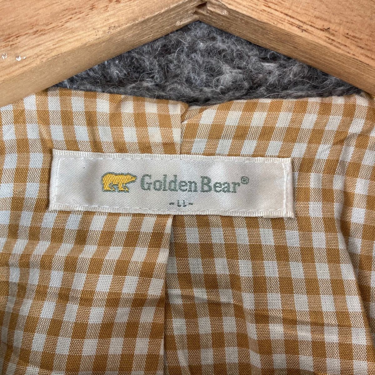 Vintage Vintage JACKET GOLDEN BEAR button pullover jumper Size US L / EU 52-54 / 3 - 4 Thumbnail