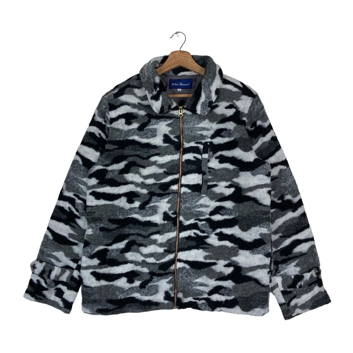 URBAN RESEARCH DOORS Japanese Brand Urban Research Camouflage Full Zipper Jacket Size US M / EU 48-50 / 2 - 1 Thumbnail