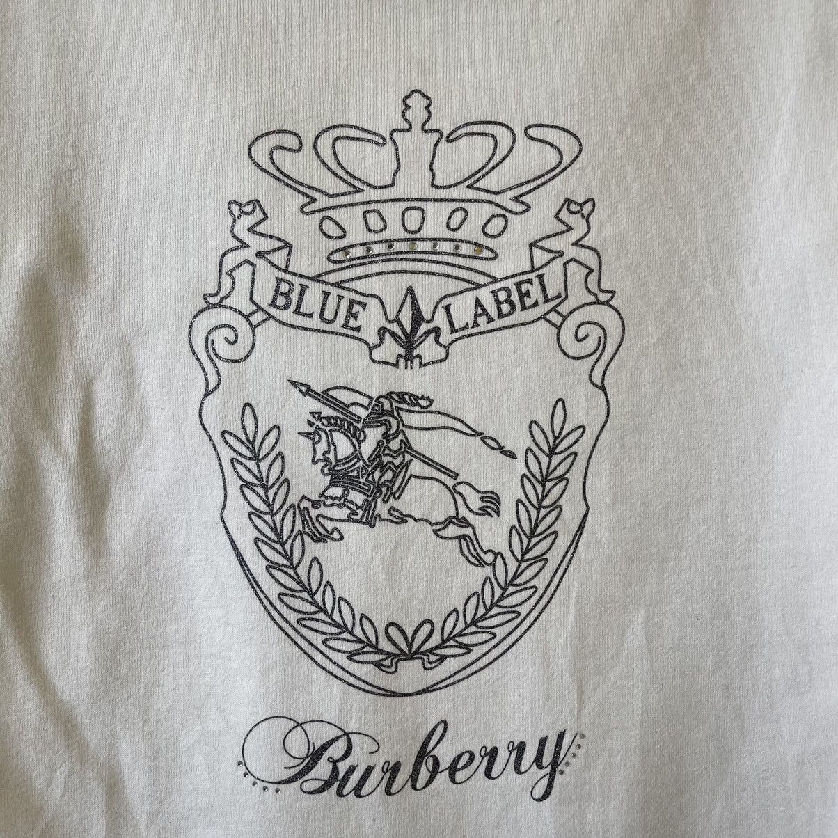 Burberry × Vintage Vintage Burberry Big Logo Crewneck Sweatshirt Size XS Size S / US 4 / IT 40 - 5 Thumbnail