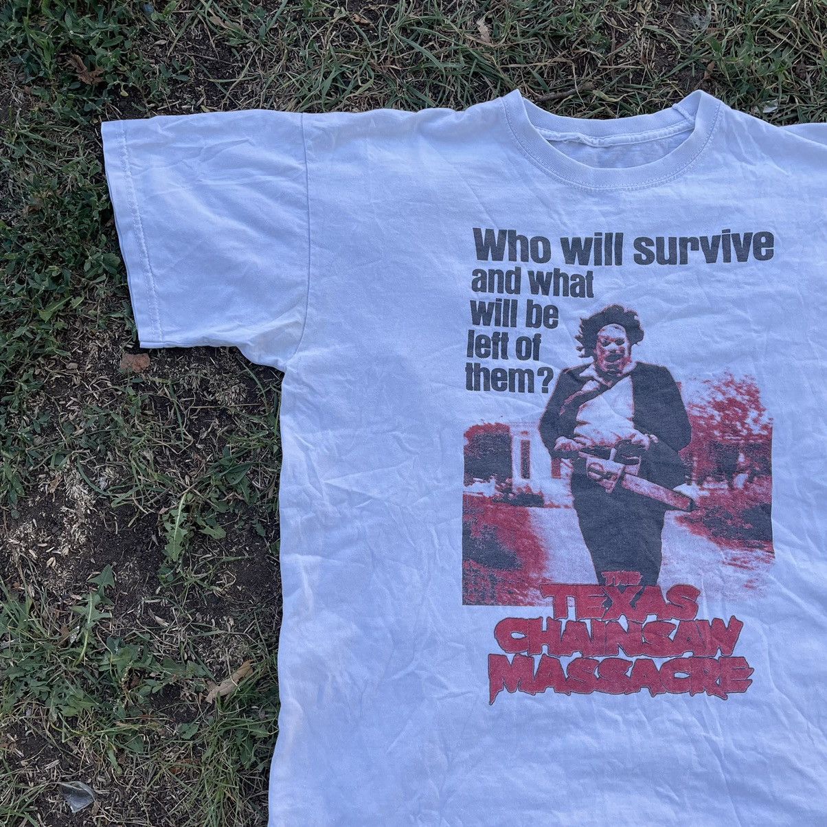 Band Tees Vintage Y2K Texas ChainSaw Dead Face Band Rock Streetwear Size US M / EU 48-50 / 2 - 3 Thumbnail
