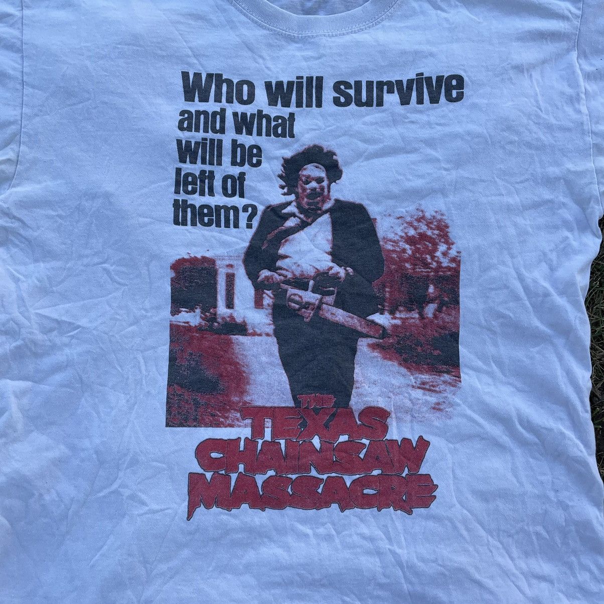 Band Tees Vintage Y2K Texas ChainSaw Dead Face Band Rock Streetwear Size US M / EU 48-50 / 2 - 4 Thumbnail