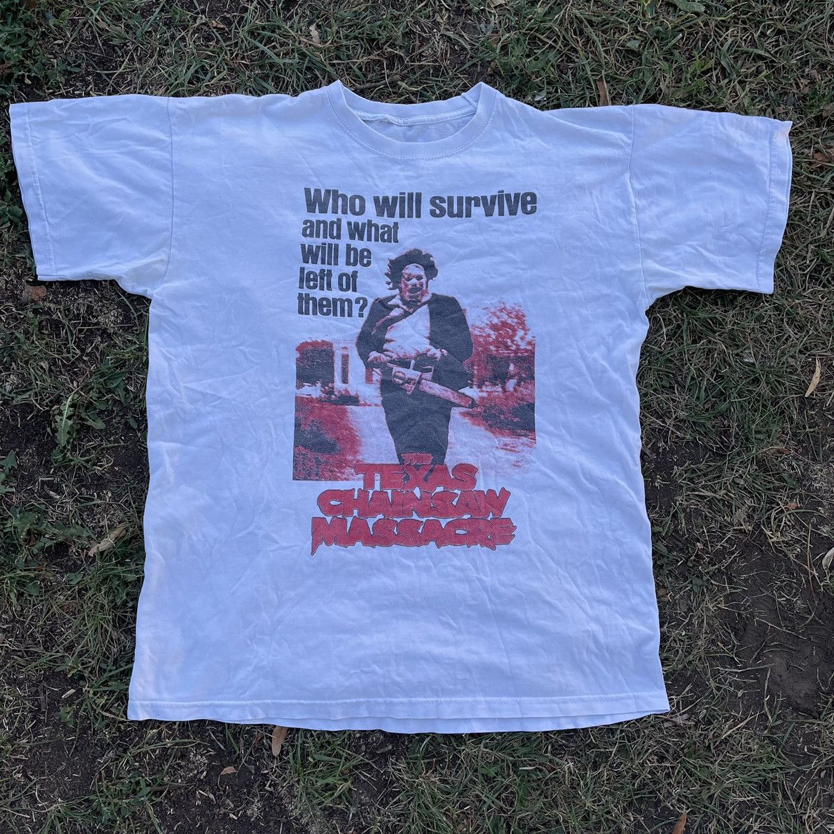 Band Tees Vintage Y2K Texas ChainSaw Dead Face Band Rock Streetwear Size US M / EU 48-50 / 2 - 1 Thumbnail