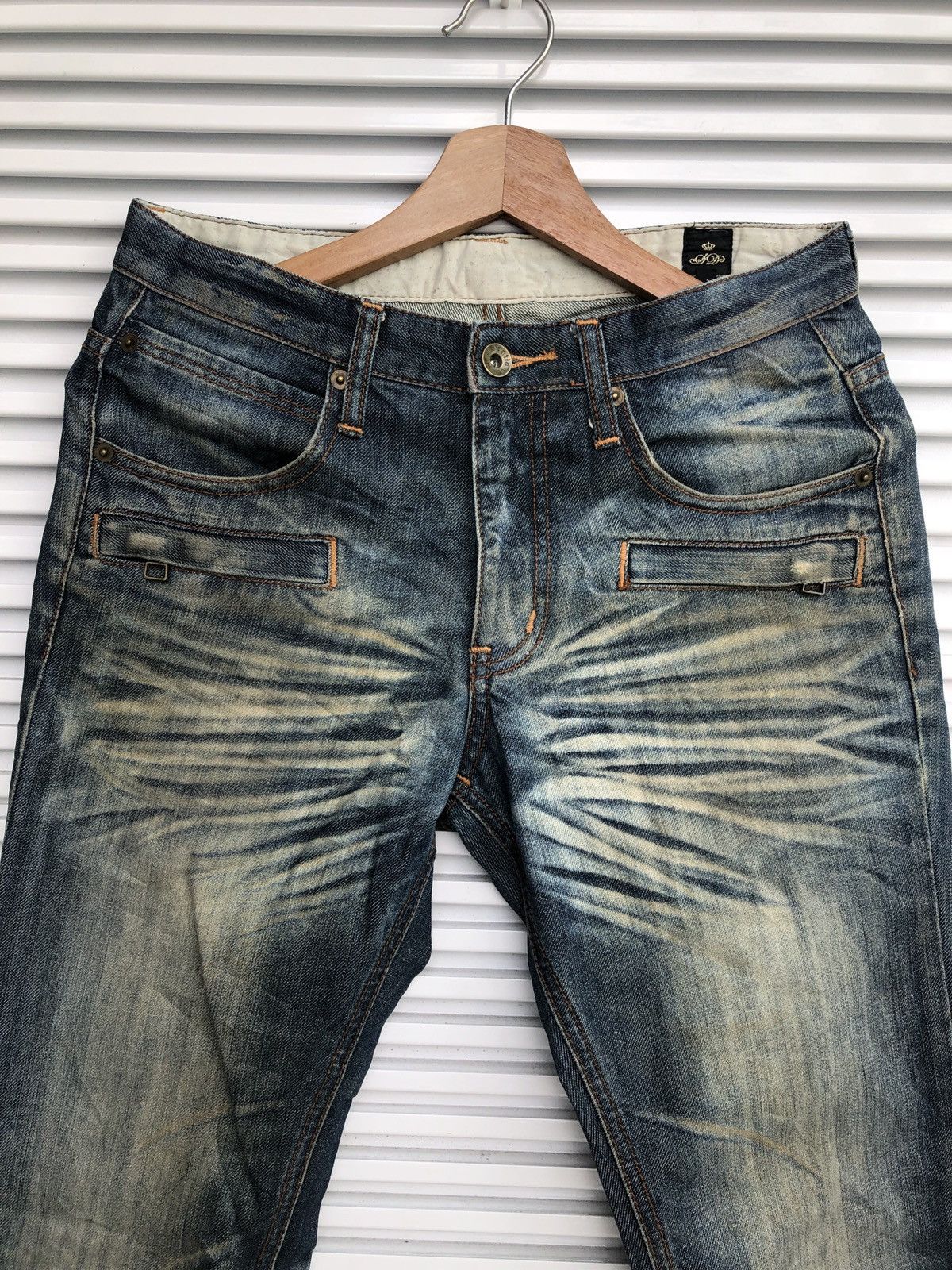semanticdesign Vintage Semantic Design Denim /HystericKapital Size US 30 / EU 46 - 2 Thumbnail