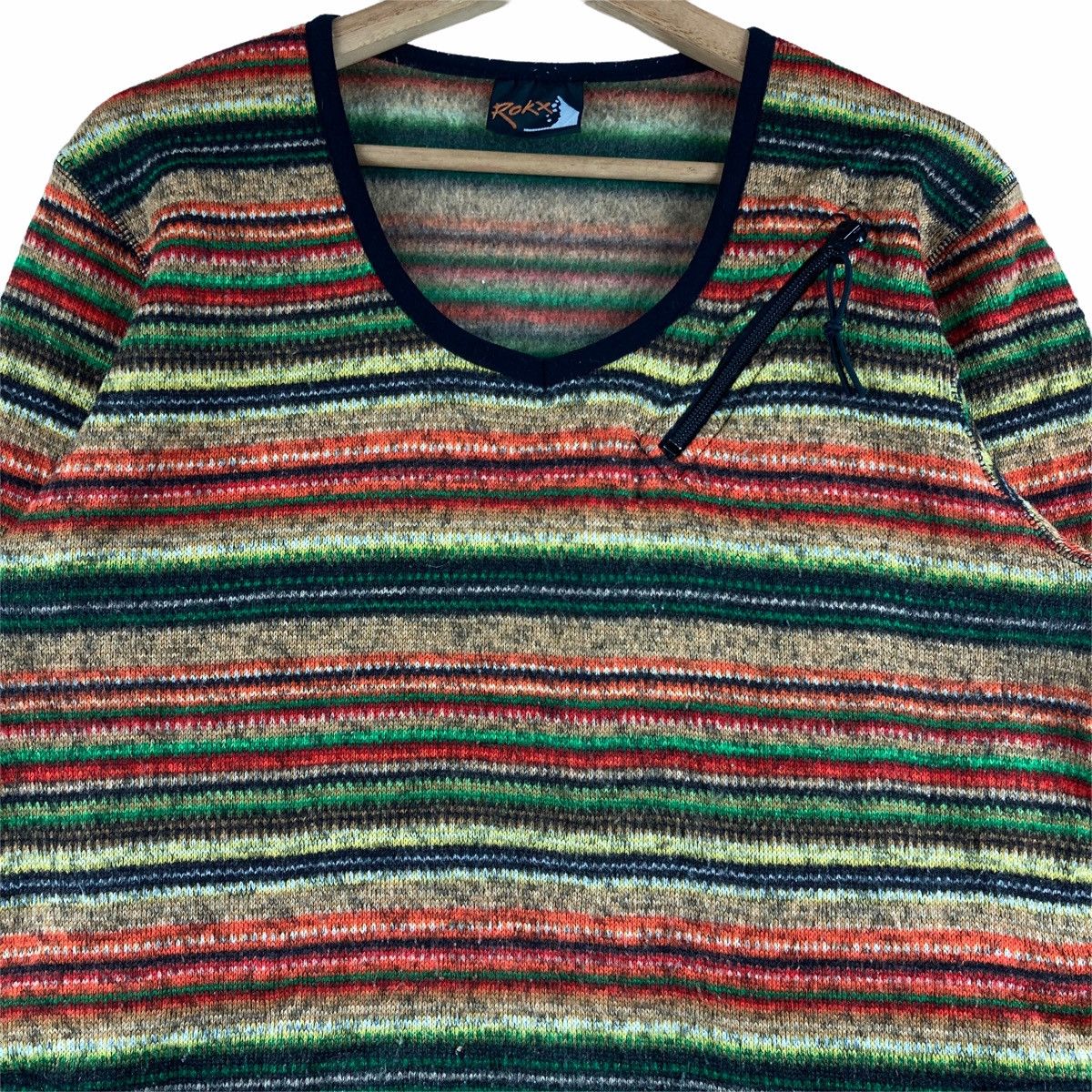 Vintage Vintage SWEATSHIRT ROKX pullover jumper Size US L / EU 52-54 / 3 - 3 Thumbnail