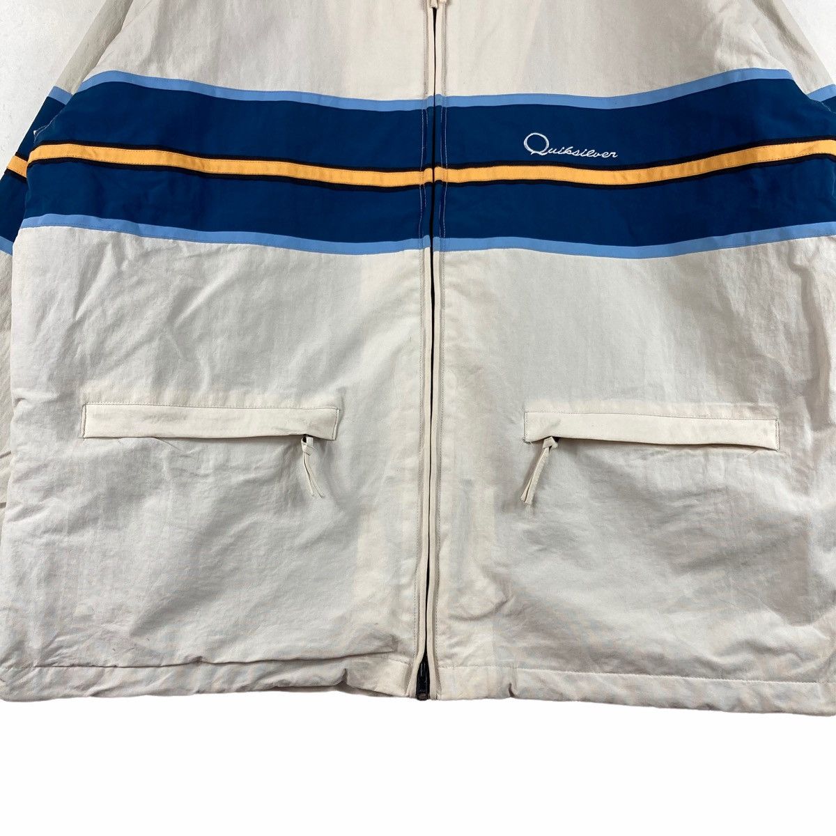 Quiksilver Vintage JACKET QUIKSILVER zip up pullover jumper Size US L / EU 52-54 / 3 - 7 Thumbnail