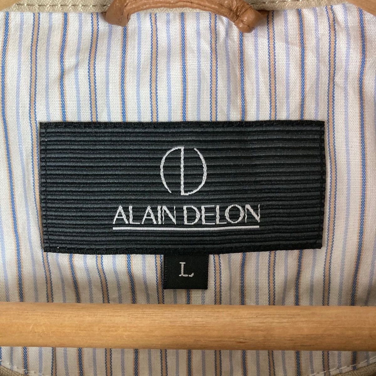 Vintage Vintage ALAIN DELON jacket zip up pullover jumper Size US L / EU 52-54 / 3 - 4 Thumbnail