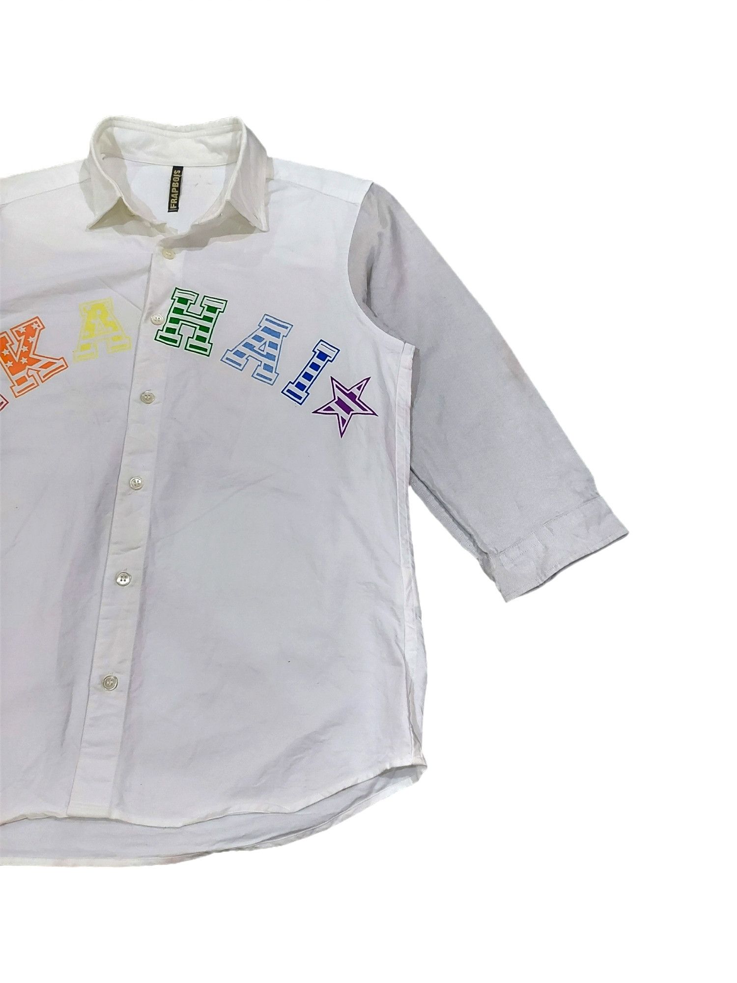 Frapbois × Issey Miyake × Japanese Brand RARE! FRAPBOIS JAPANESE BRAND "AKAHAI" 3/4 SLEEVE Size US S / EU 44-46 / 1 - 2 Thumbnail