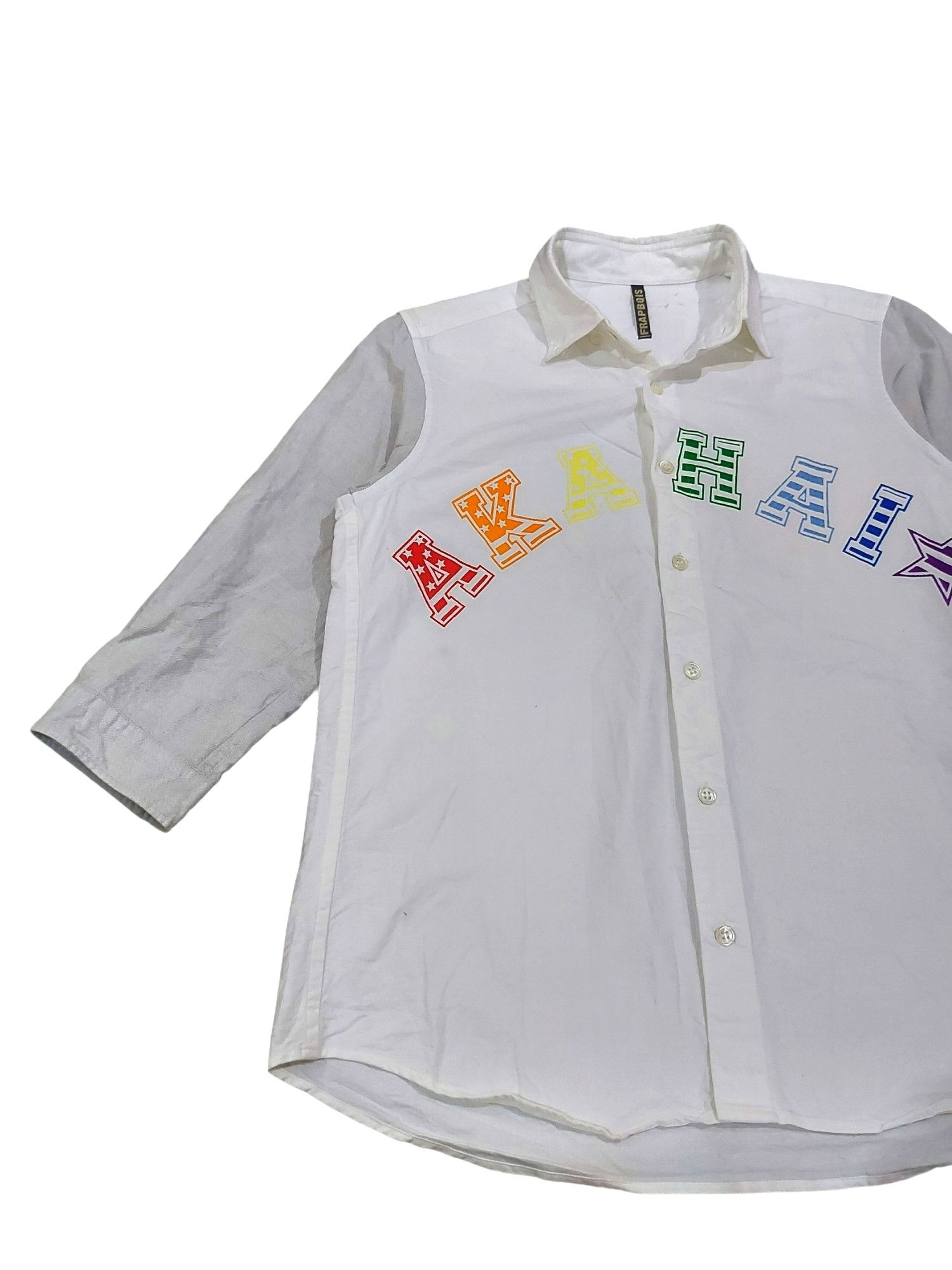 Frapbois × Issey Miyake × Japanese Brand RARE! FRAPBOIS JAPANESE BRAND "AKAHAI" 3/4 SLEEVE Size US S / EU 44-46 / 1 - 3 Thumbnail