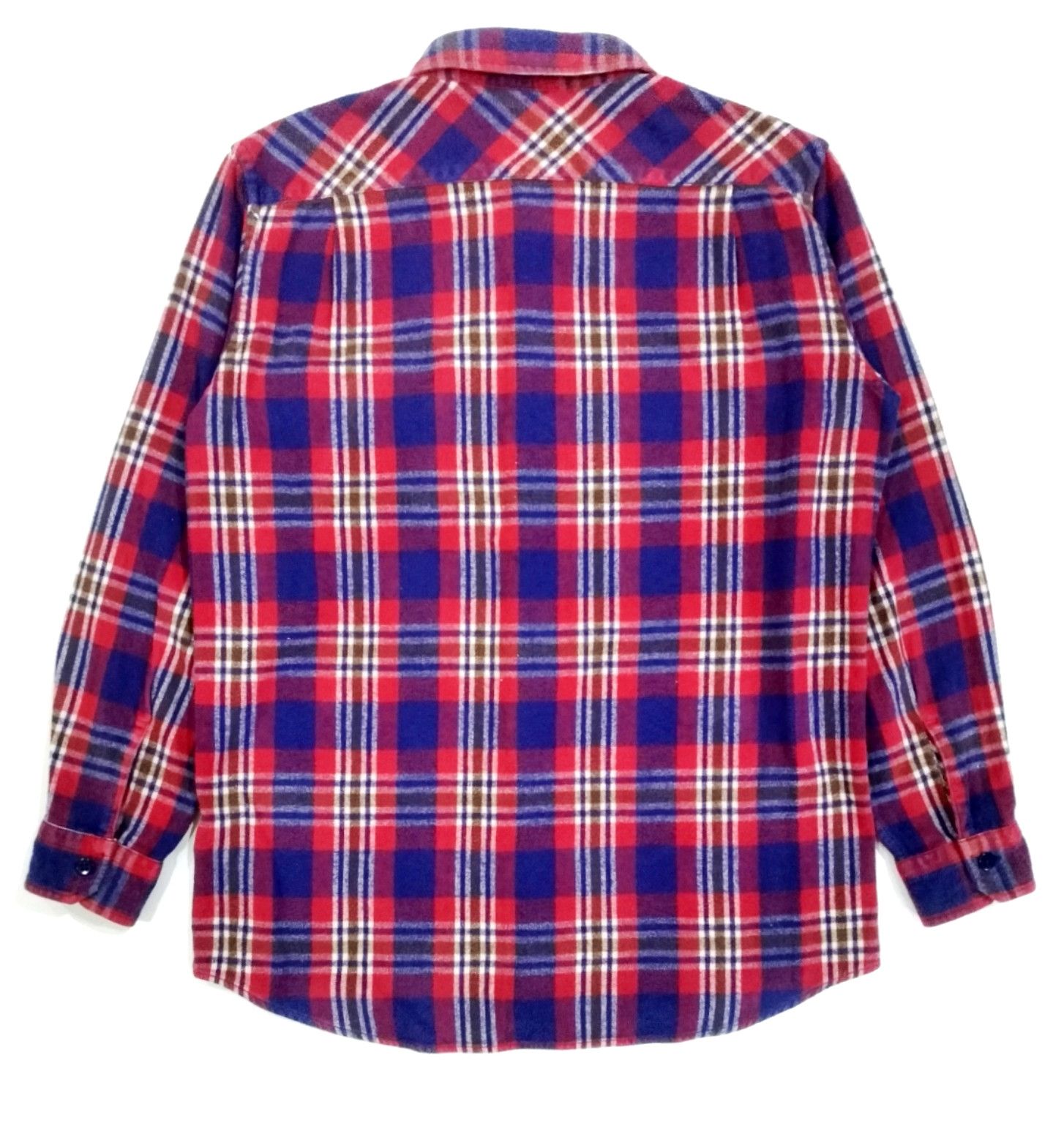 Bedwin & The Heartbreakers × Designer × Japanese Brand RARE! BEDWIN & THE HEARTBREAKERS MULTICOLORED PLAID FLANNEL Size US M / EU 48-50 / 2 - 2 Thumbnail