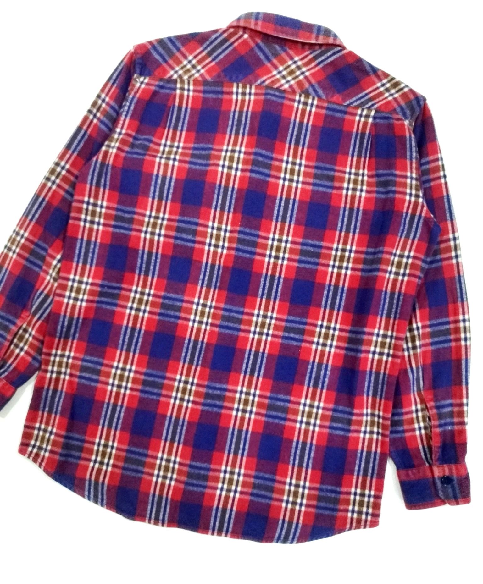Bedwin & The Heartbreakers × Designer × Japanese Brand RARE! BEDWIN & THE HEARTBREAKERS MULTICOLORED PLAID FLANNEL Size US M / EU 48-50 / 2 - 9 Thumbnail