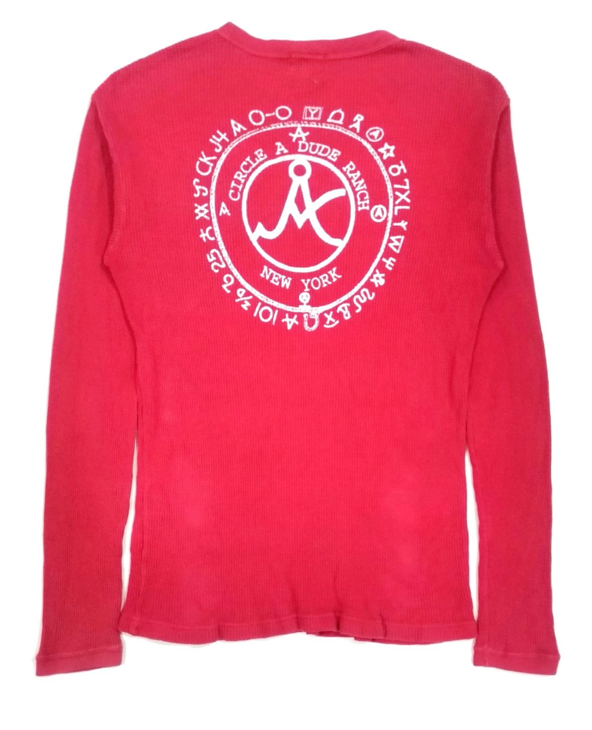 Japanese Brand RARE! ACOUSTIC RANCH JAPAN BRAND BIG LOGO L/SLEEVE Size US S / EU 44-46 / 1 - 1 Thumbnail