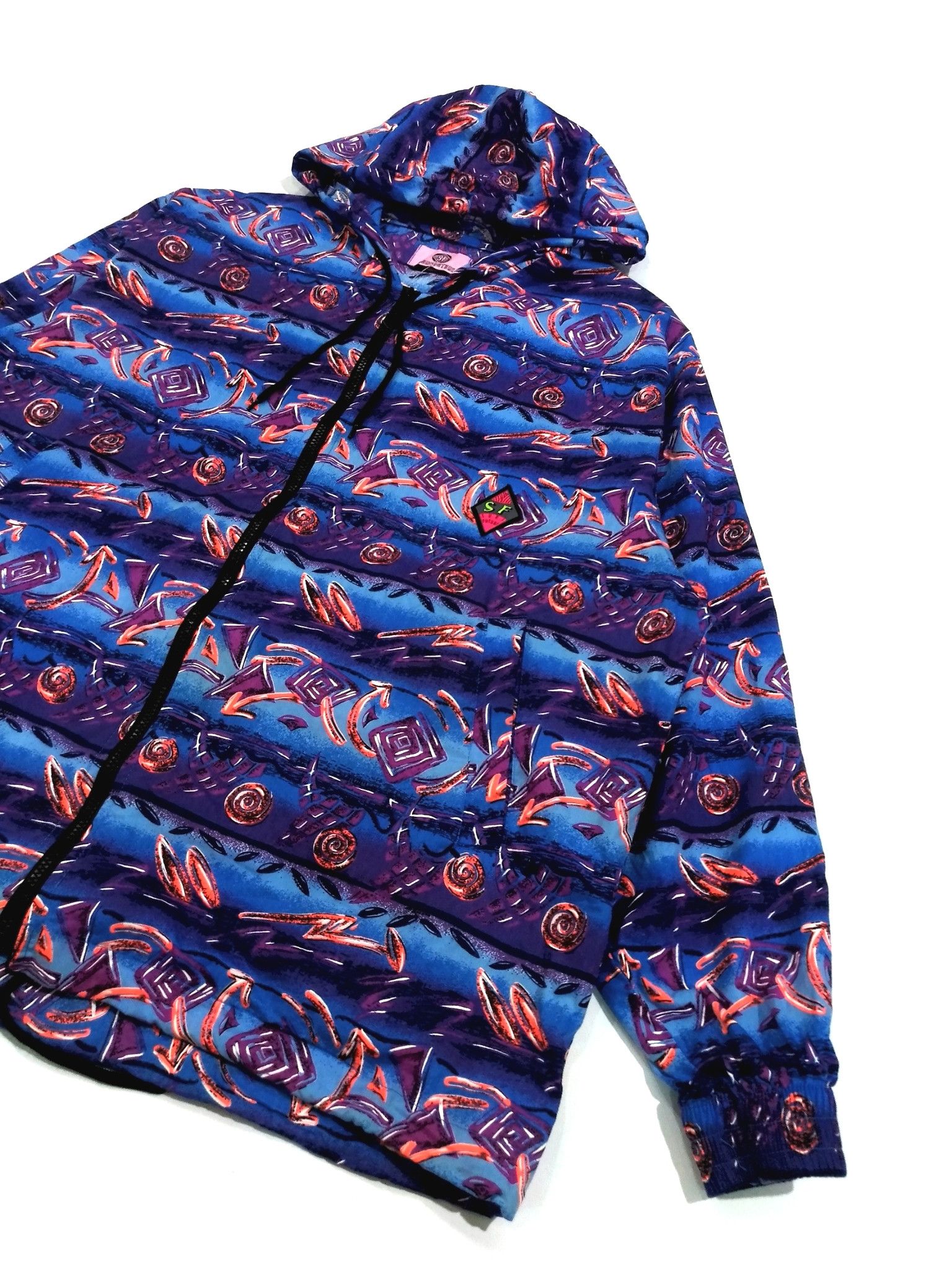 Japanese Brand RARE! SURF FUTURE MADE IN JAPAN RETRO NEON JACKET Size US L / EU 52-54 / 3 - 3 Thumbnail