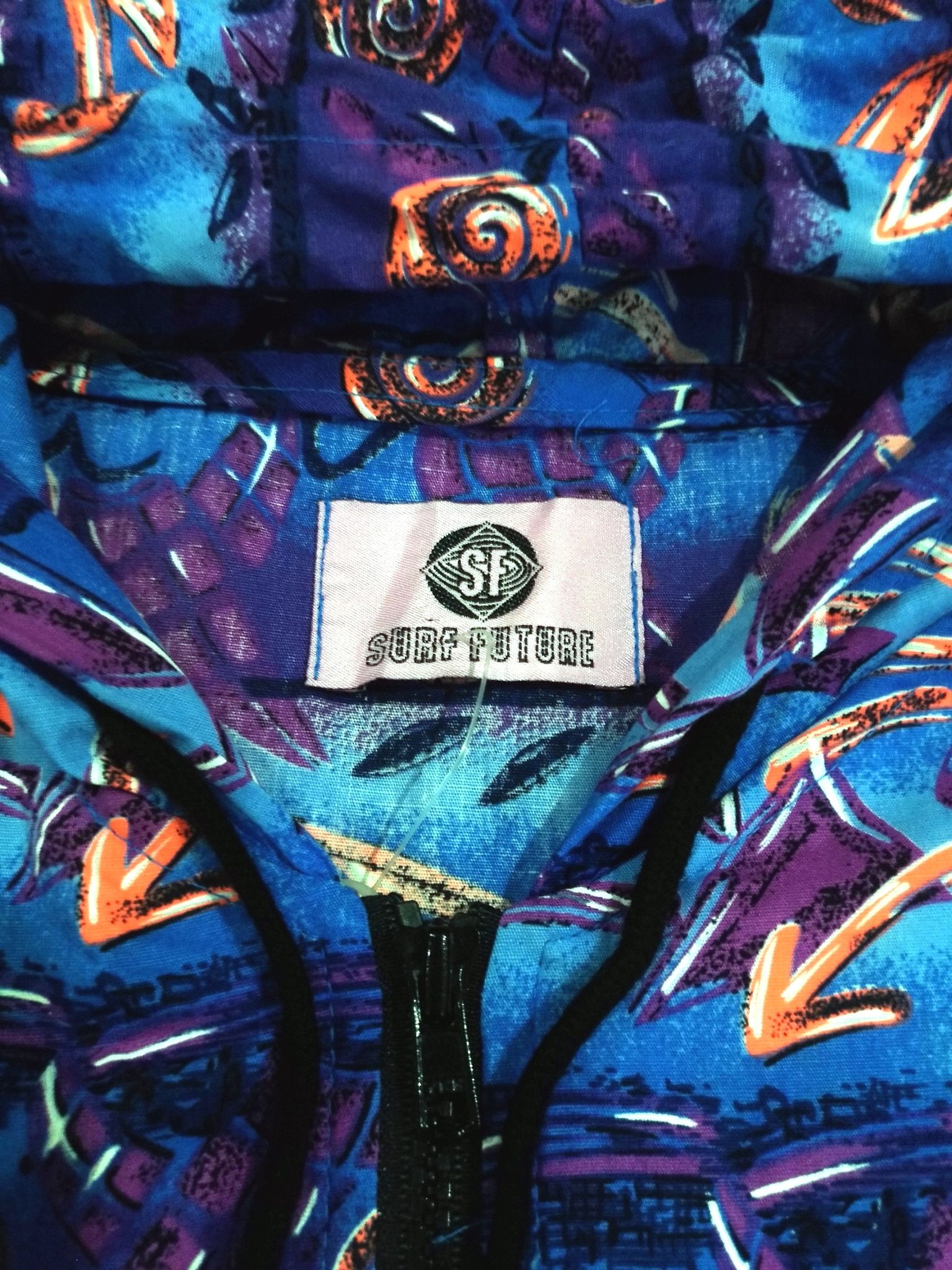 Japanese Brand RARE! SURF FUTURE MADE IN JAPAN RETRO NEON JACKET Size US L / EU 52-54 / 3 - 6 Thumbnail