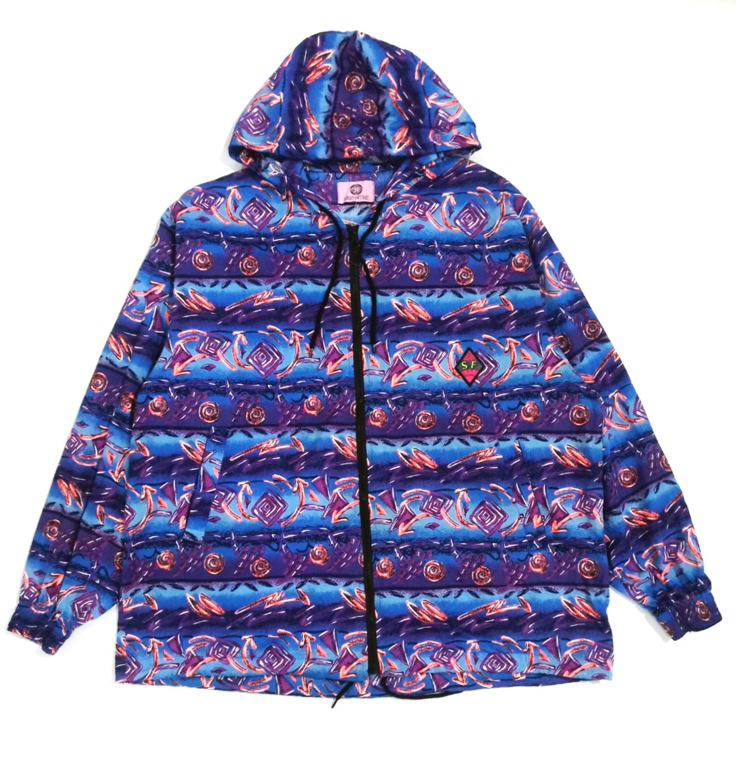 Japanese Brand RARE! SURF FUTURE MADE IN JAPAN RETRO NEON JACKET Size US L / EU 52-54 / 3 - 1 Thumbnail