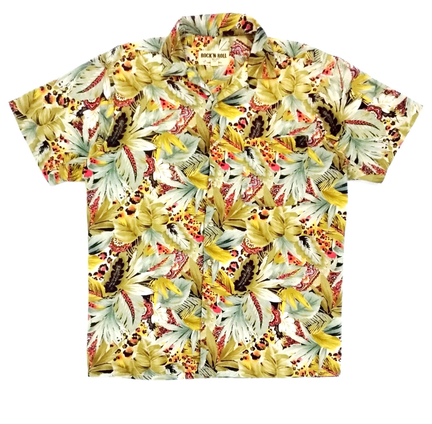 Japanese Brand RARE! VTG ROCK N ROLL CAFE FULL PRINT ANIMAL JUNGLE Size US L / EU 52-54 / 3 - 1 Thumbnail