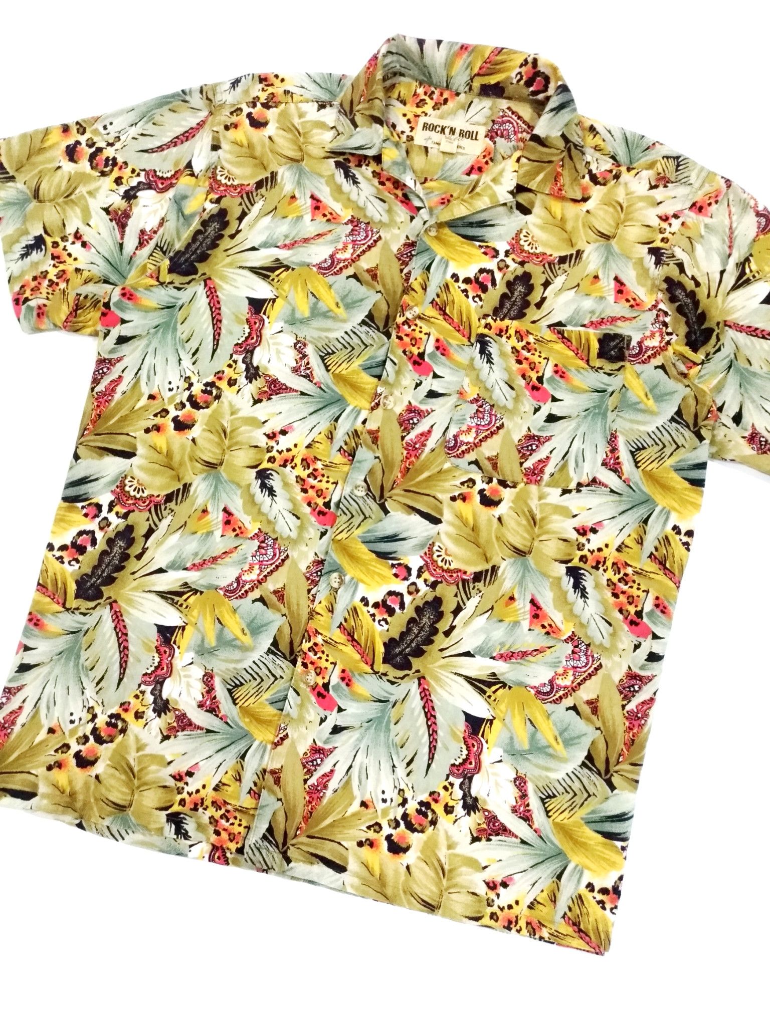 Japanese Brand RARE! VTG ROCK N ROLL CAFE FULL PRINT ANIMAL JUNGLE Size US L / EU 52-54 / 3 - 3 Thumbnail