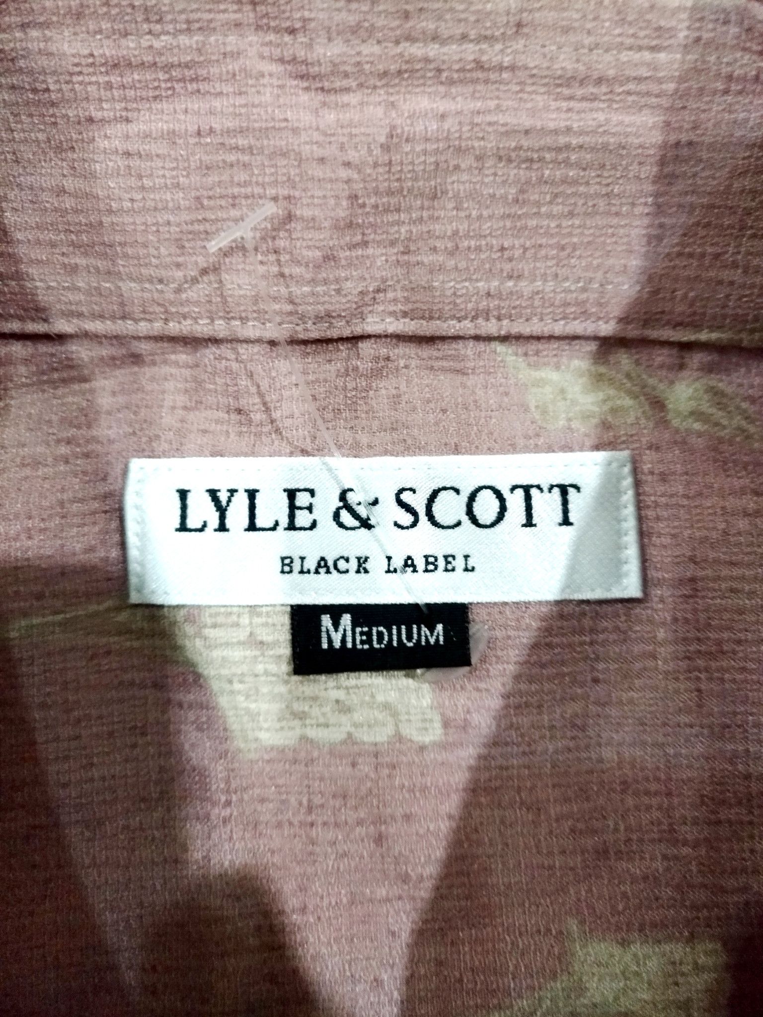 Black Label × Designer × Lyle & Scott RARE! LYLE & SCOTT FULL PRINT ARTISTIC BUTTON UP SHIRT Size US M / EU 48-50 / 2 - 7 Thumbnail