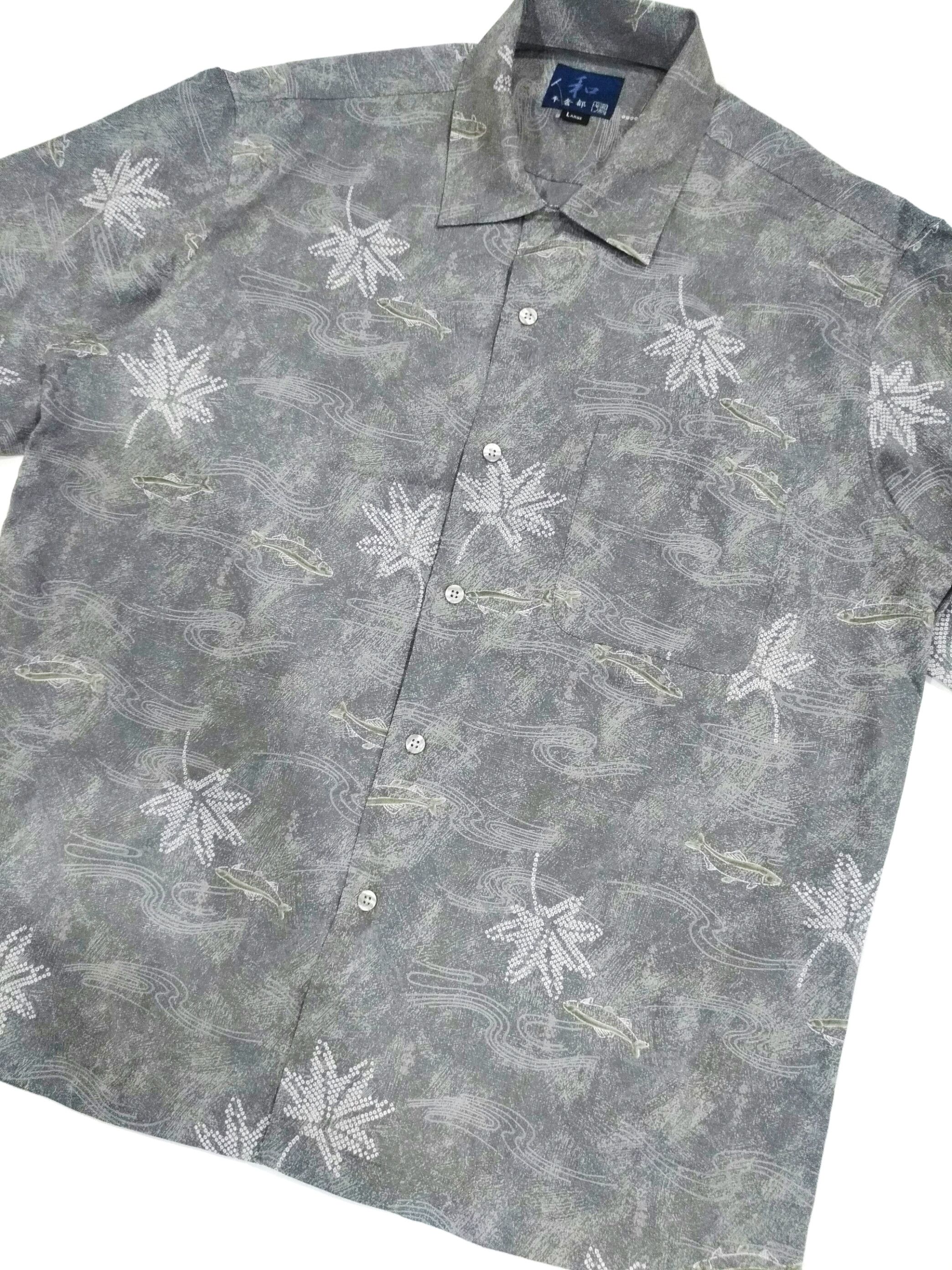 Japanese Brand RARE! VTG JAPANESE MOTIF HAWAII SHIRT Size US L / EU 52-54 / 3 - 5 Thumbnail