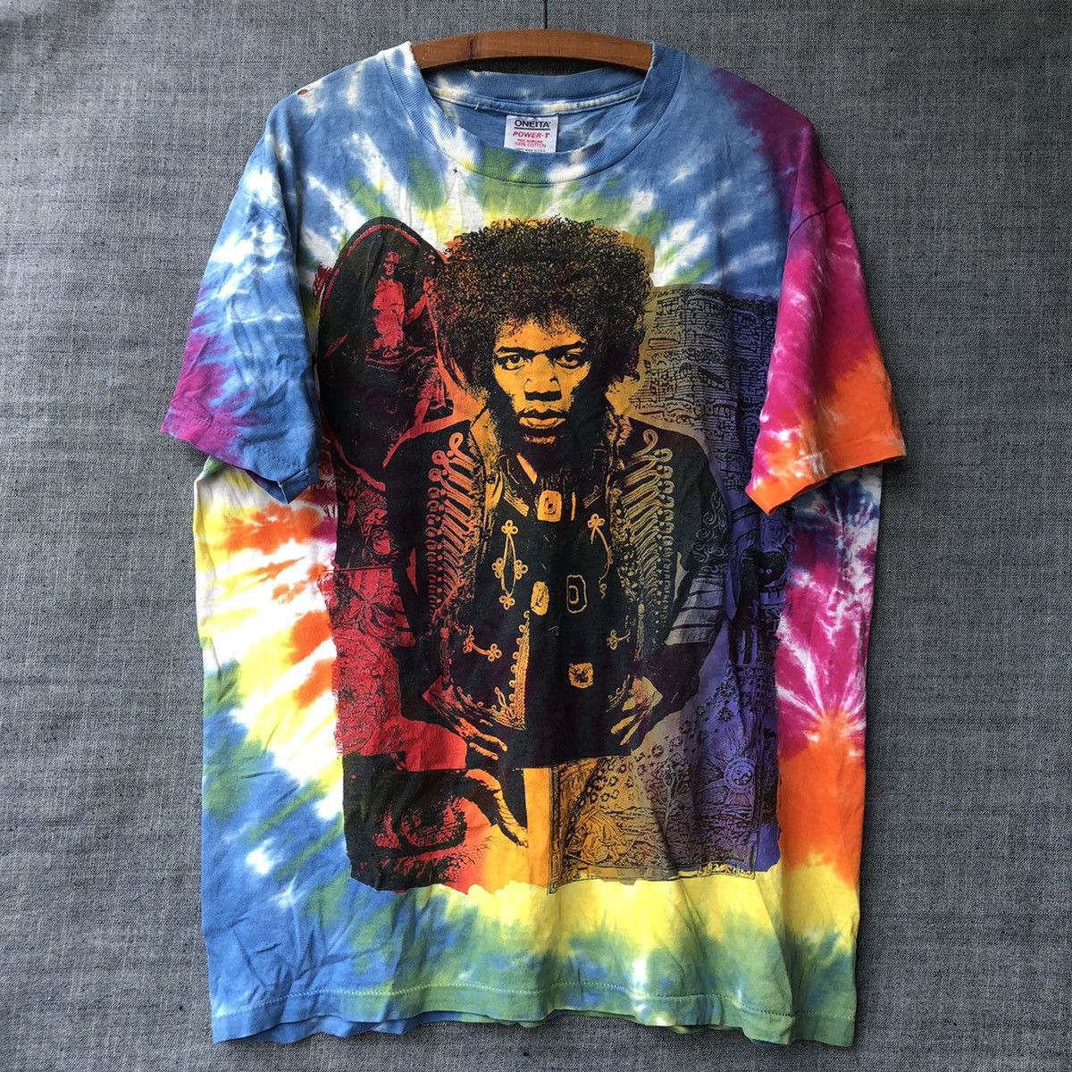 jimi hendrix tie dye shirt