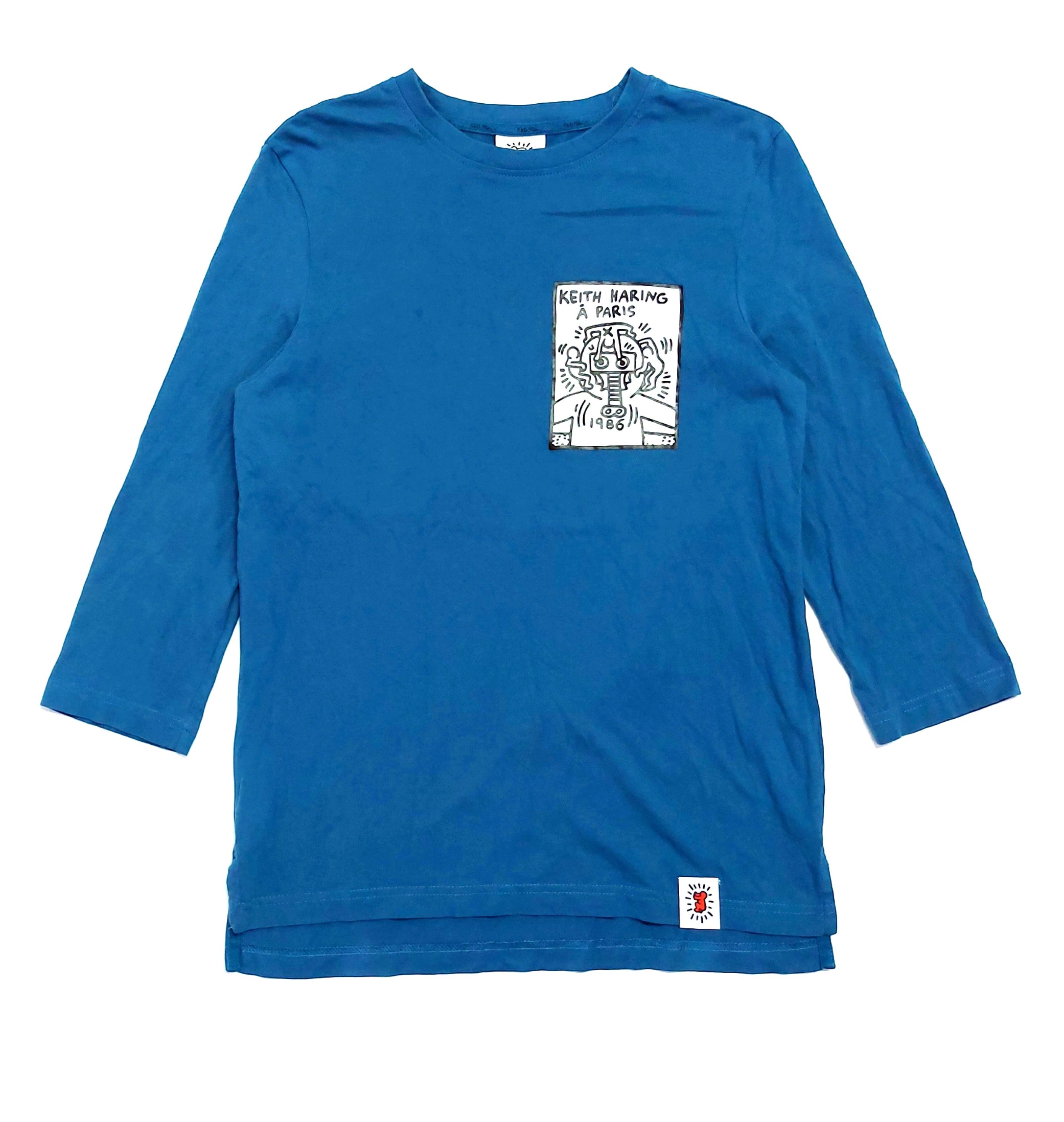 Designer × Keith Haring RARE! KEITH HARRING "KEITH HARRING Ā PARIS" 3/4 SLEEVE Size US S / EU 44-46 / 1 - 1 Thumbnail