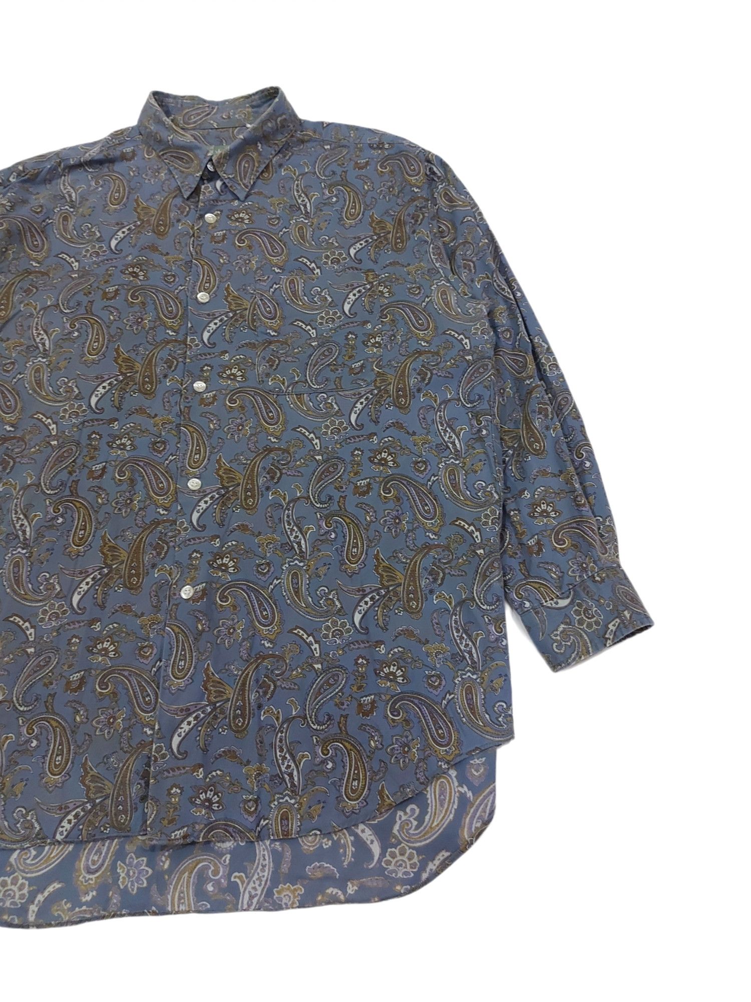 Japanese Brand RARE! VTG DOUXBLEND JAPAN PSYCHEDELIC PAISLEY Size US L / EU 52-54 / 3 - 3 Thumbnail