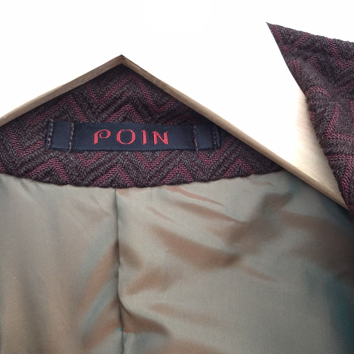 Issey Miyake I.S group POIN Pre A Porter dark maroon jacket medium Size US M / EU 48-50 / 2 - 6 Thumbnail
